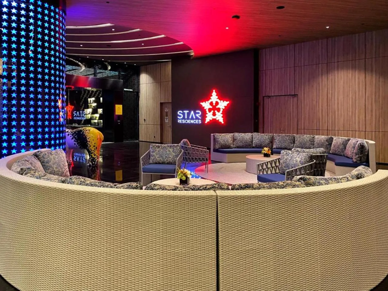 Seating area in Star KLCC by Arman