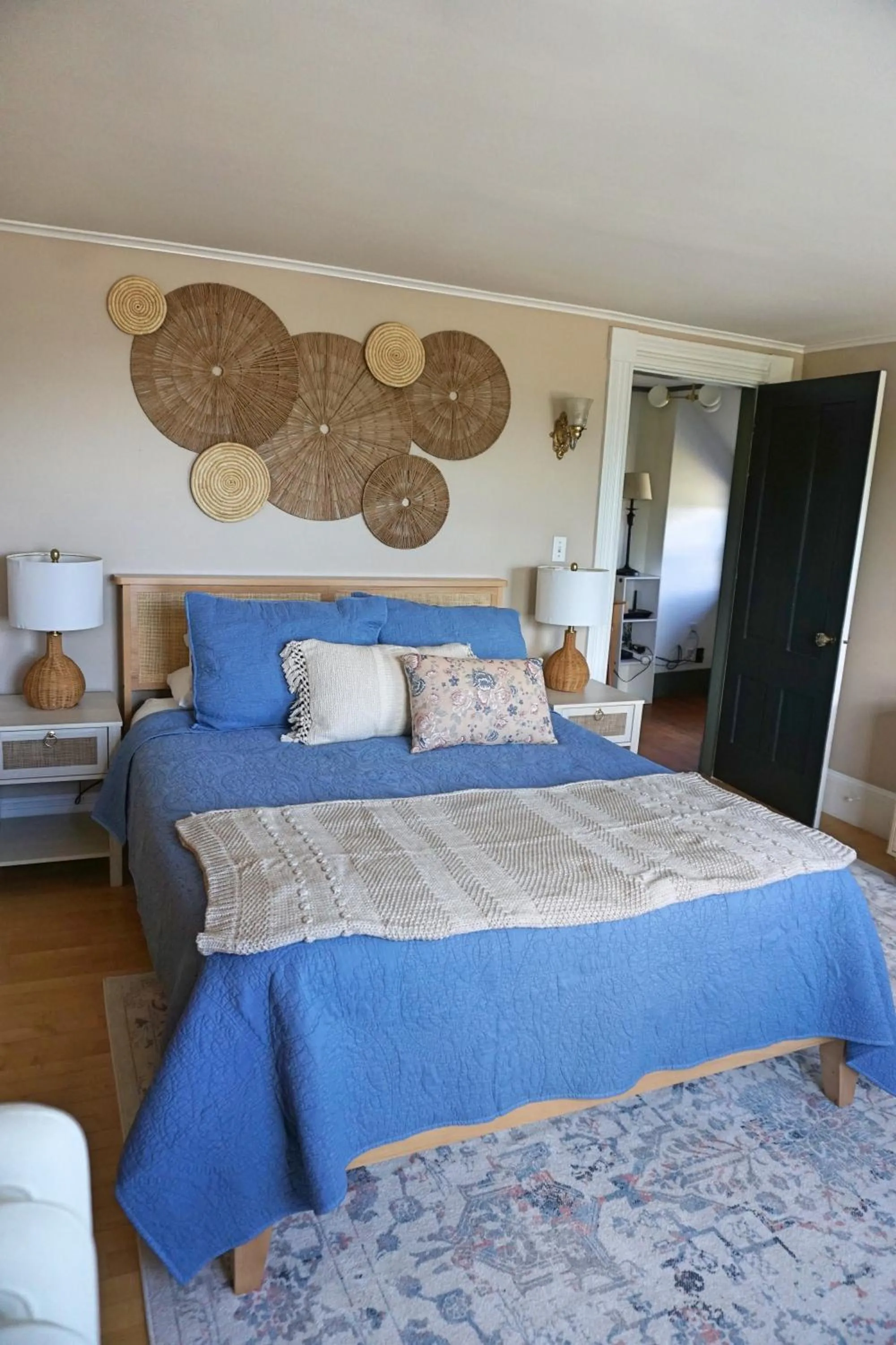 Bed in Seascape Motel & Cottages