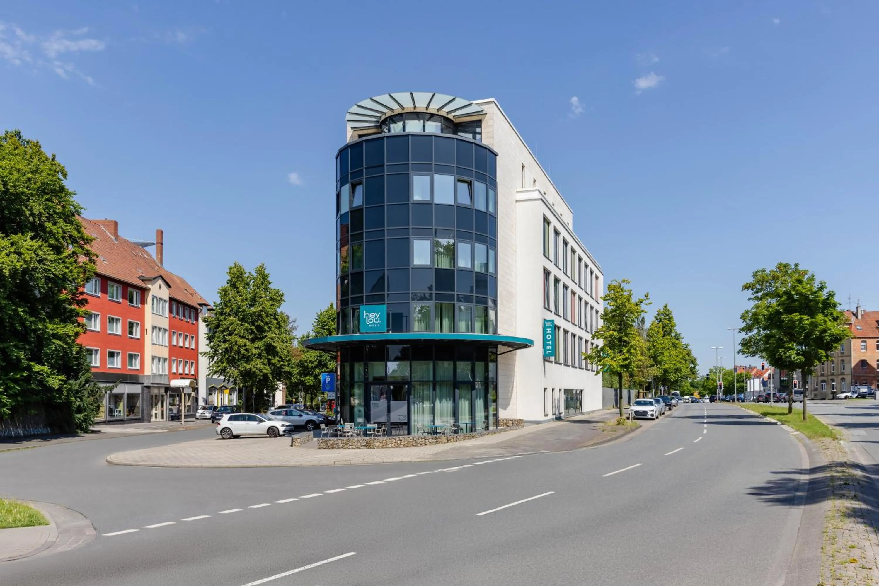 Property building in Hey Lou Hotel Hildesheim