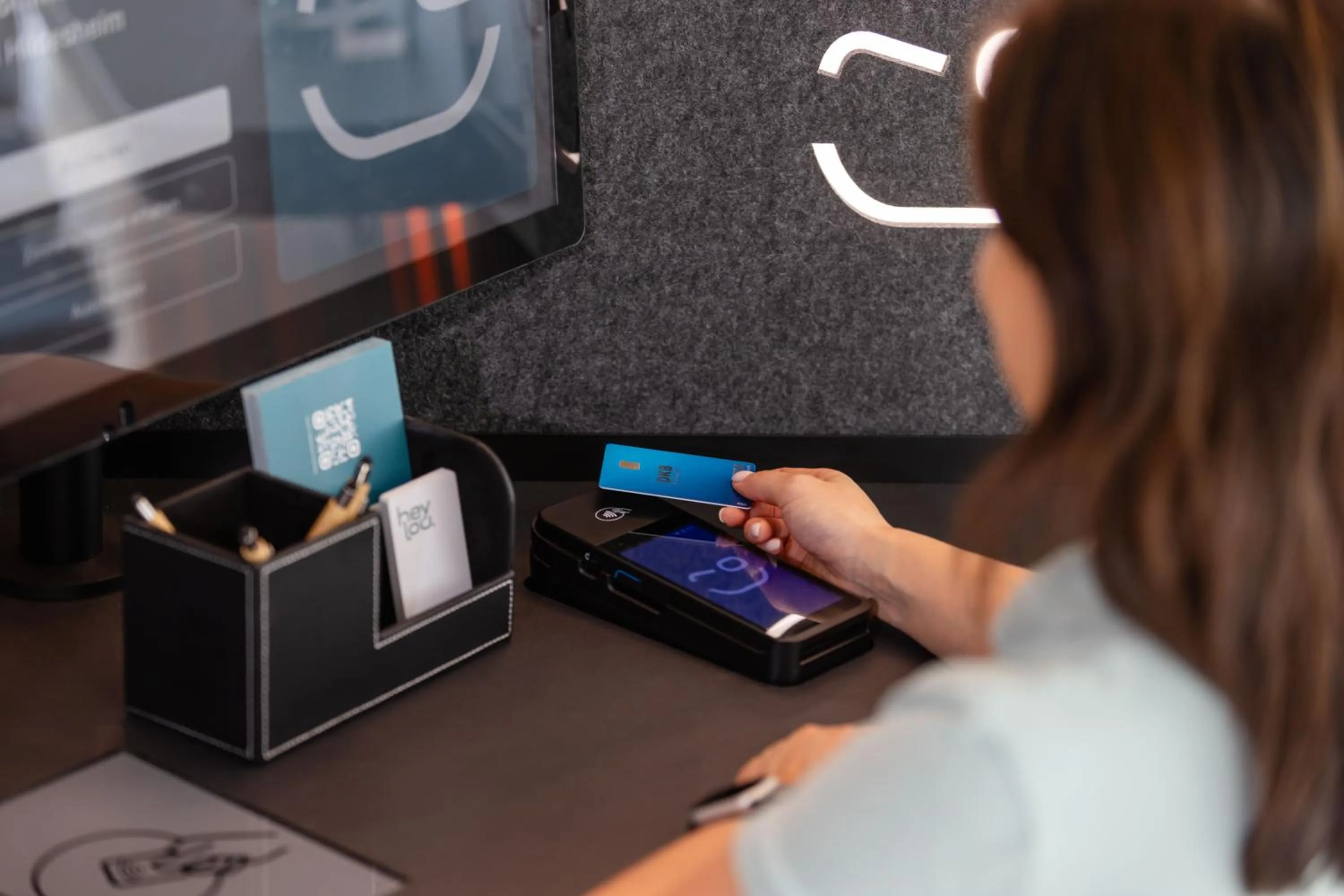 Lobby or reception in Hey Lou Hotel Hildesheim