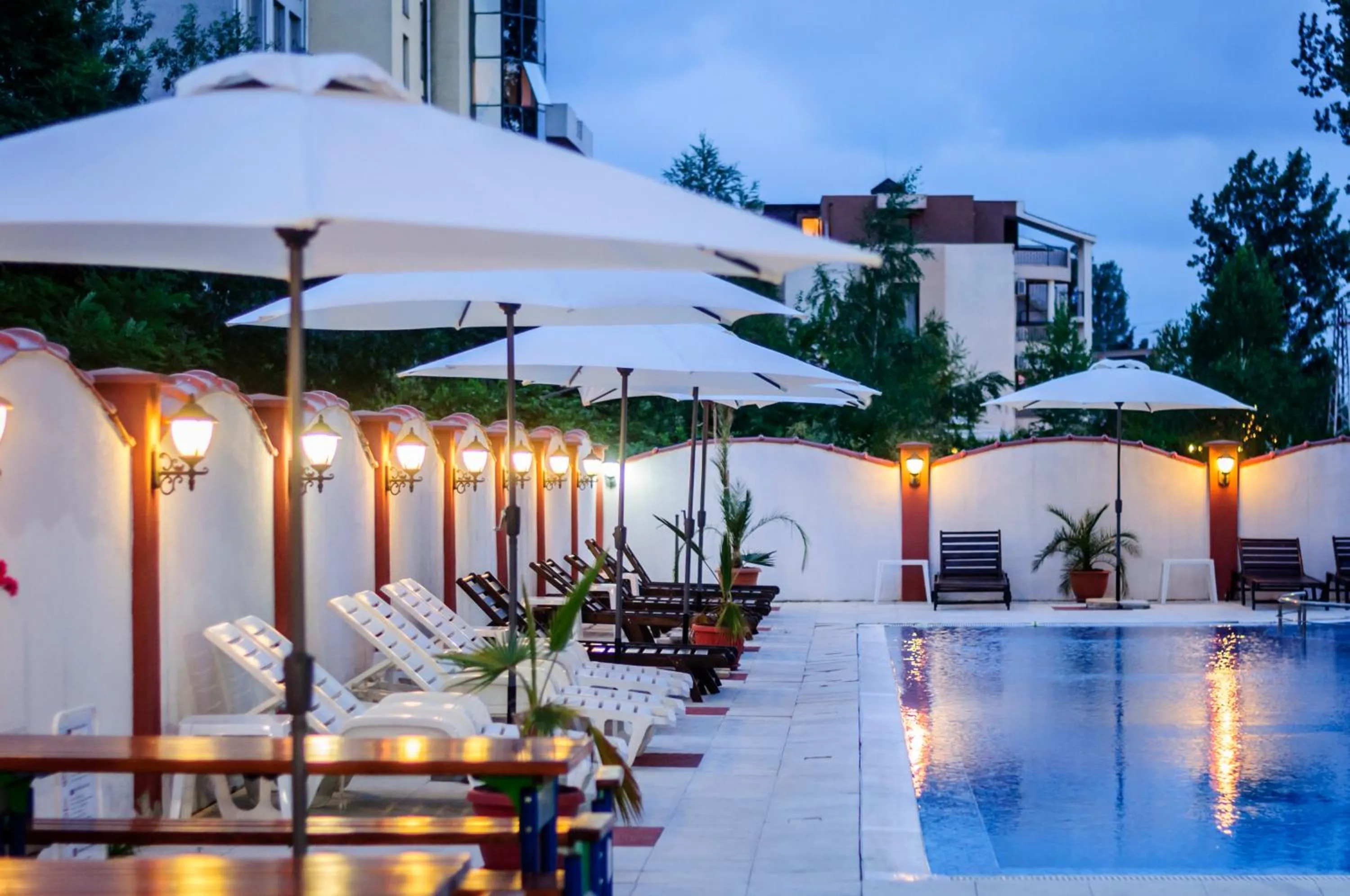 Swimming pool in Cantilena Complex