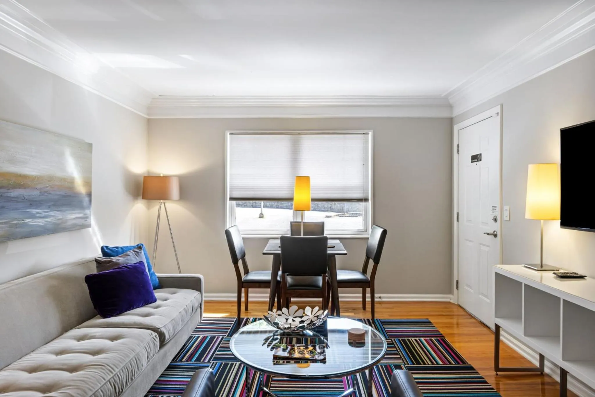 TV and multimedia in BCA Furnished Apartments