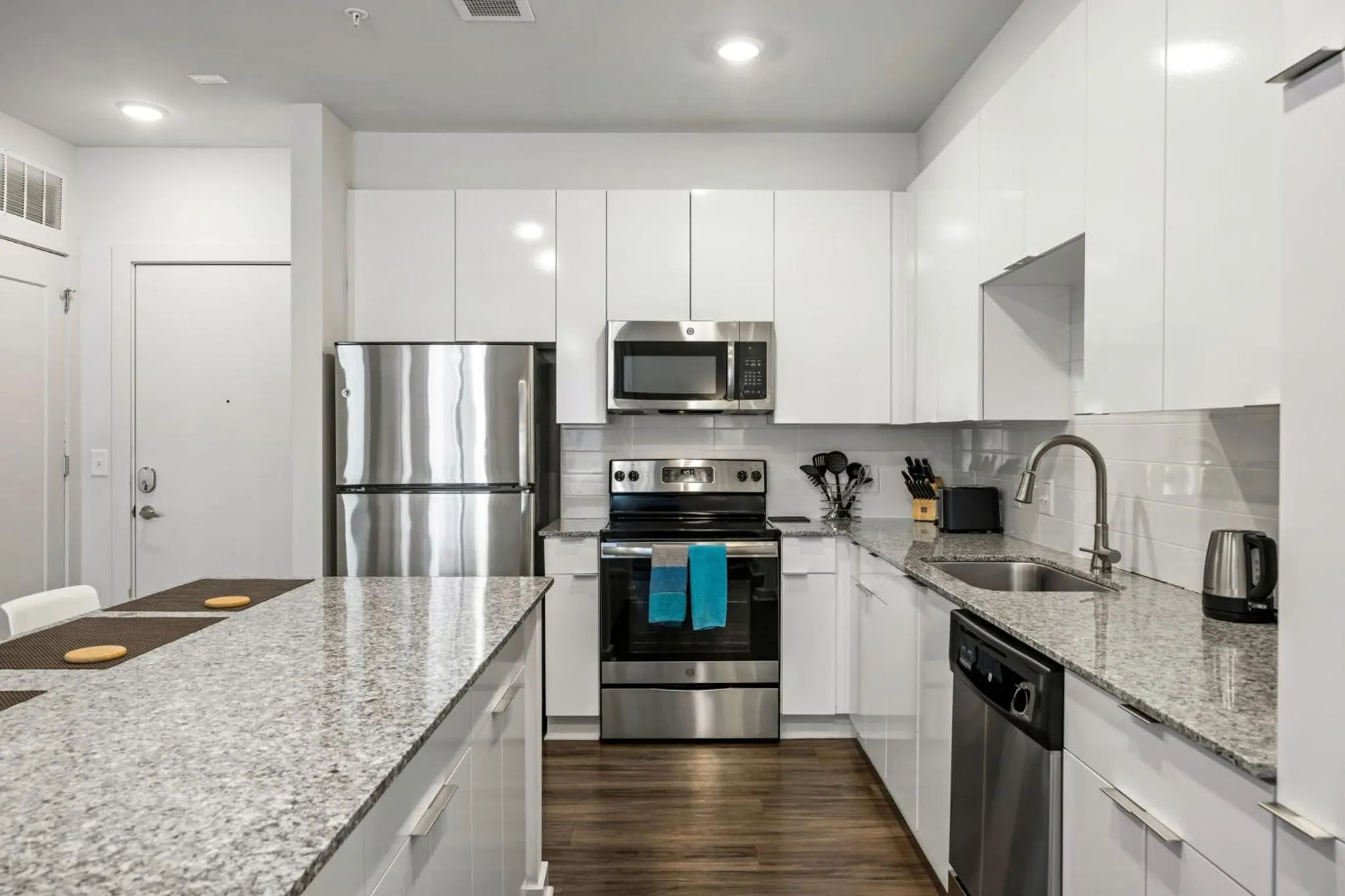 dishwasher in BCA Furnished Apartments