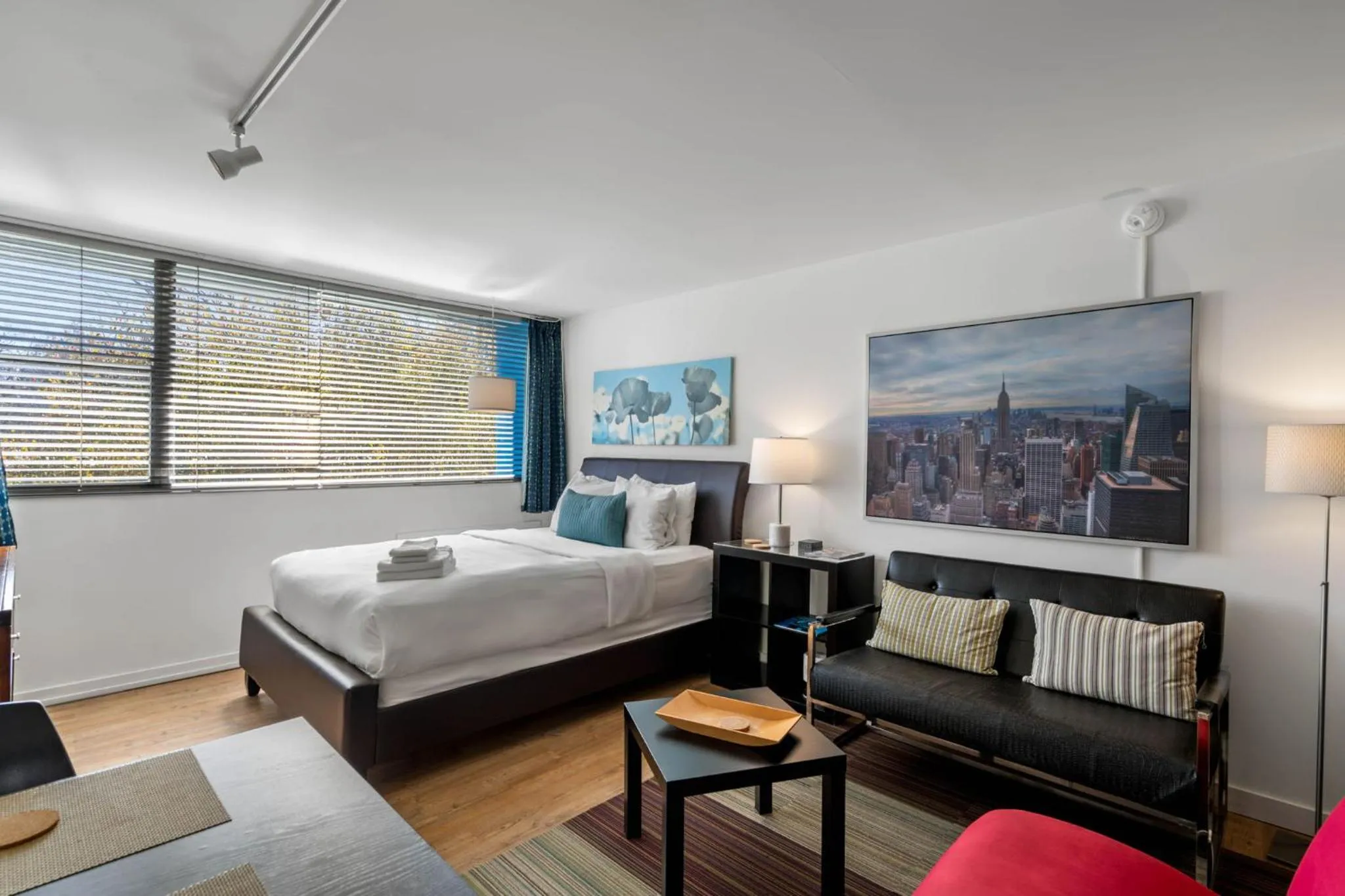 Bed in BCA Furnished Apartments