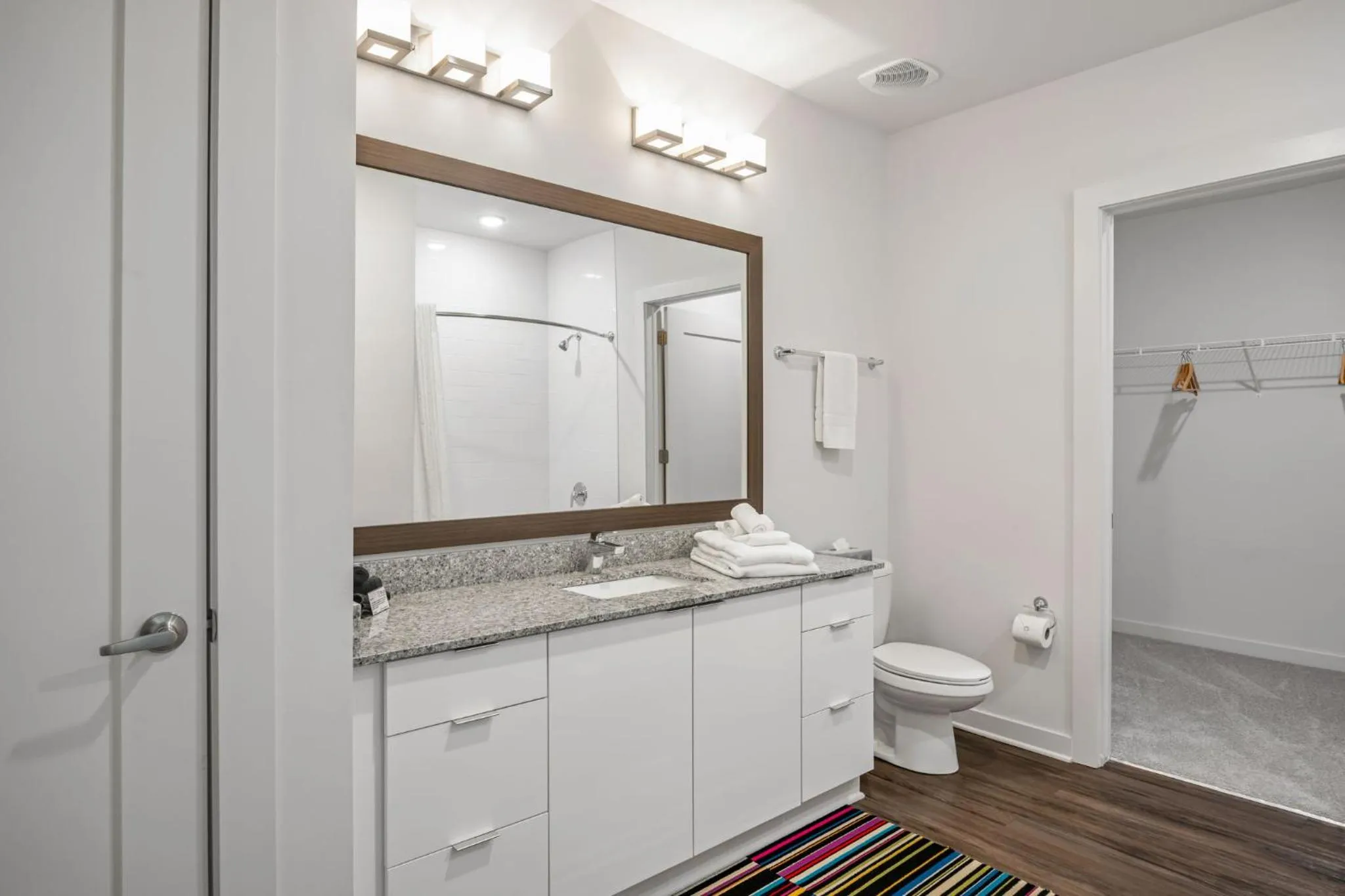 Shower in BCA Furnished Apartments