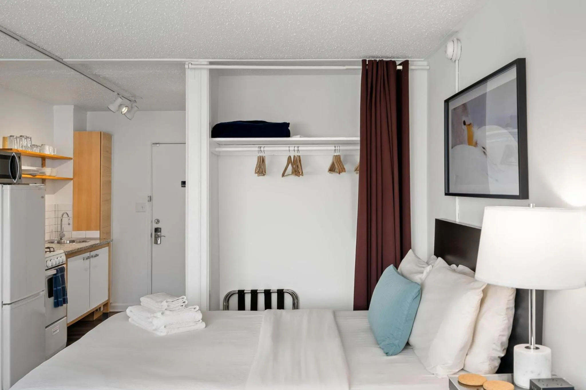 Bed in BCA Furnished Apartments