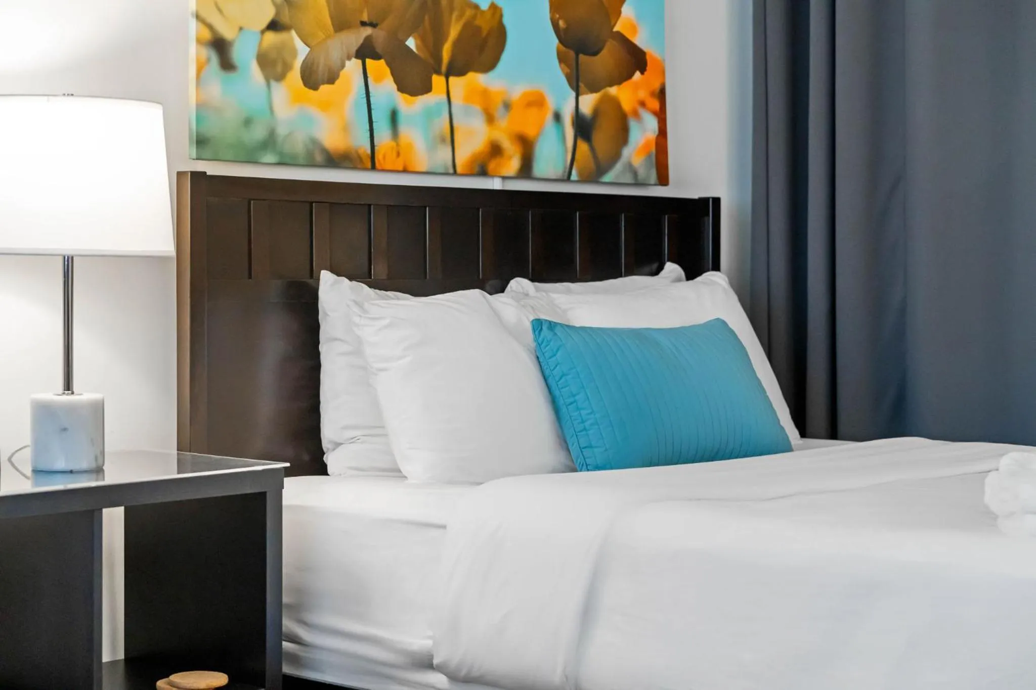 Bed in BCA Furnished Apartments