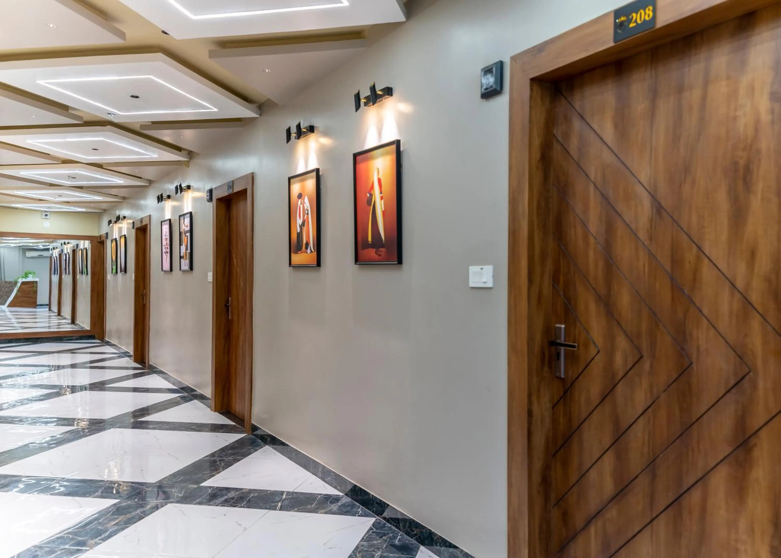 Lobby or reception in D Fortune Park