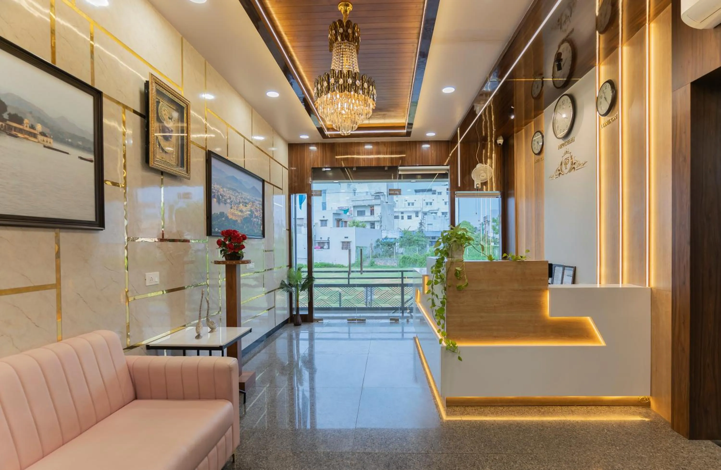 Seating area in D Fortune Park