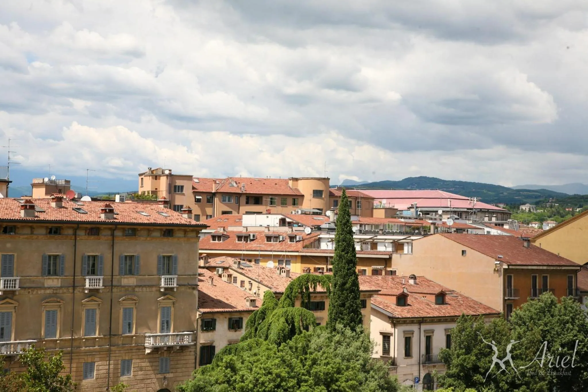 City view in Ariel B&B