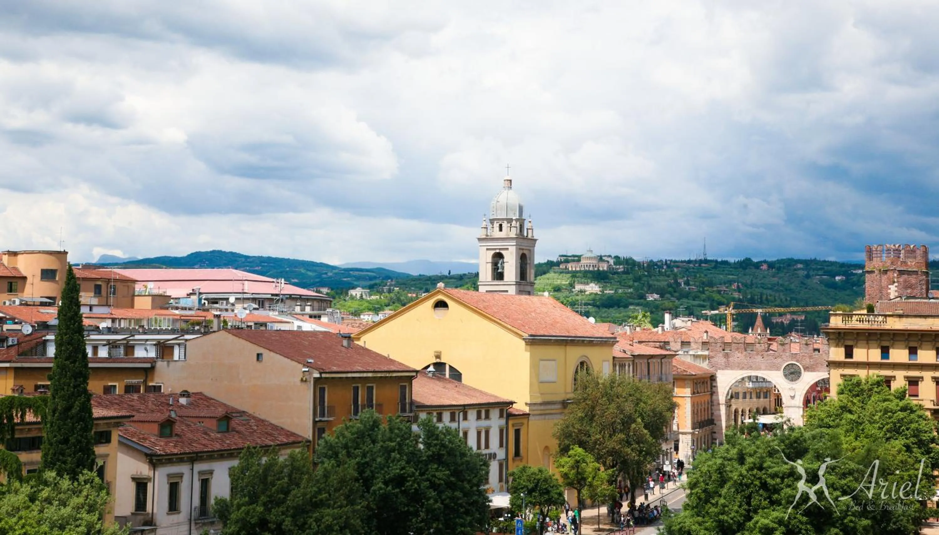 Balcony/Terrace in Ariel B&B