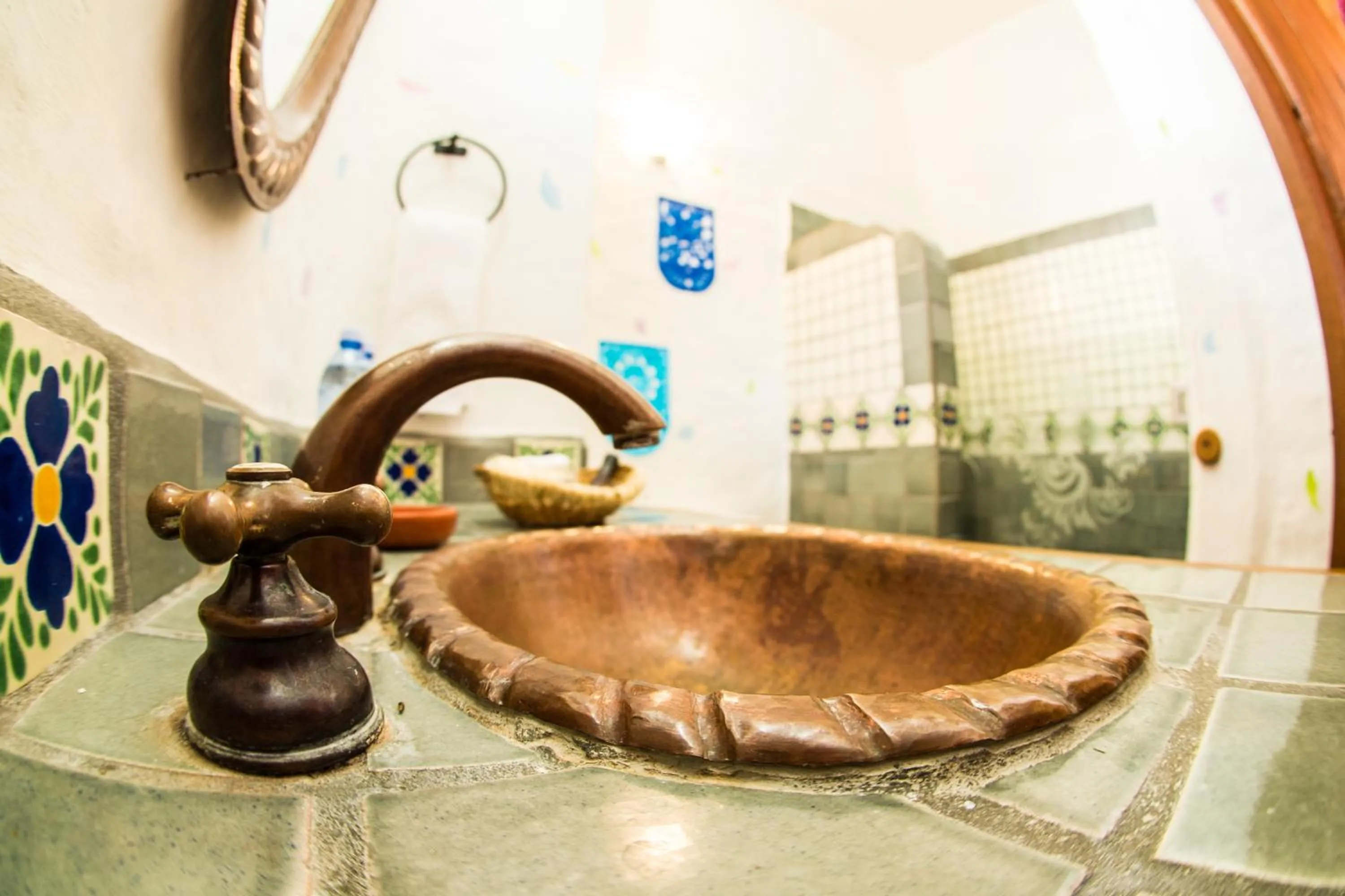 Bathroom in Hotel La Casona