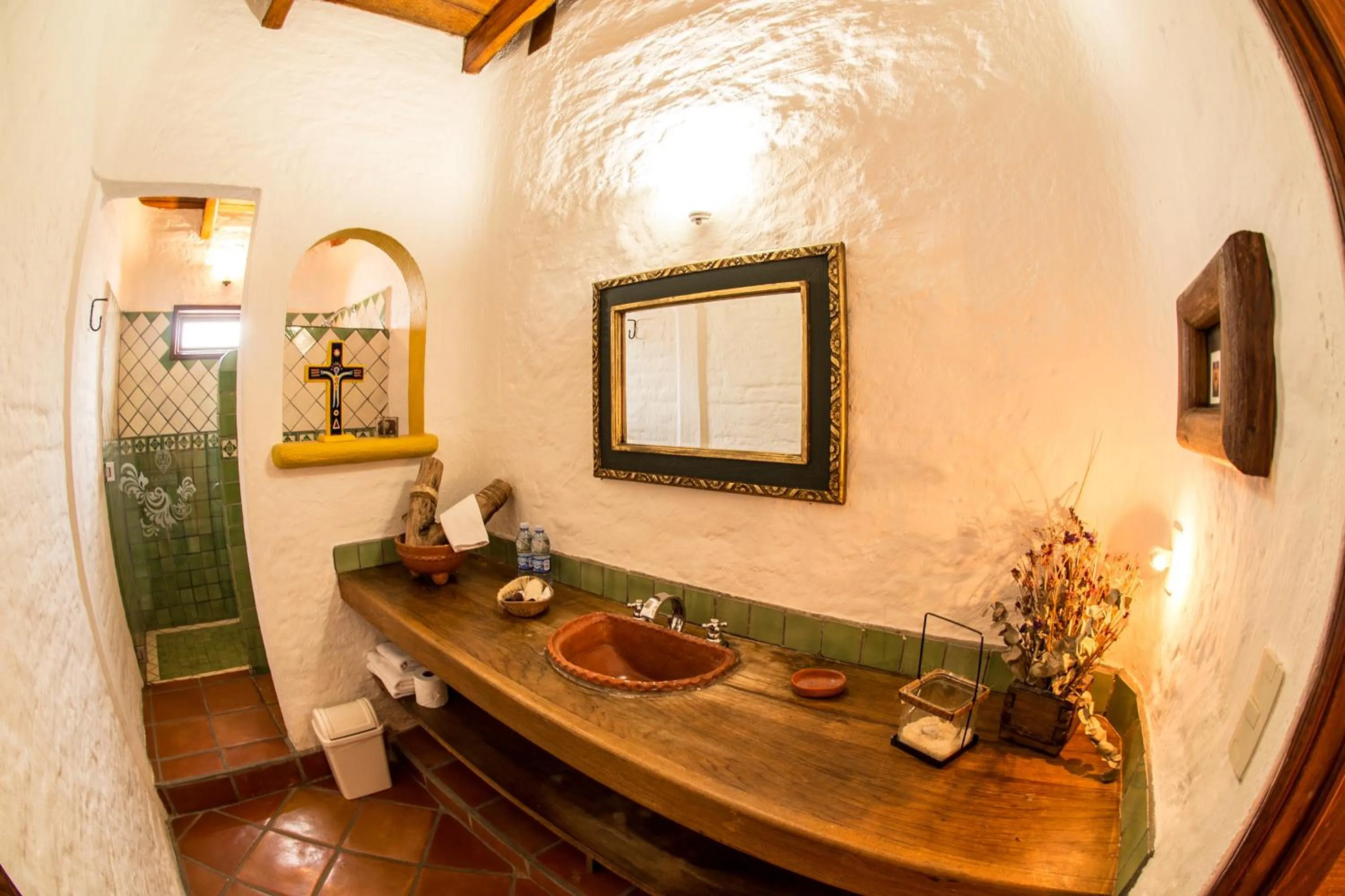 Bathroom in Hotel La Casona