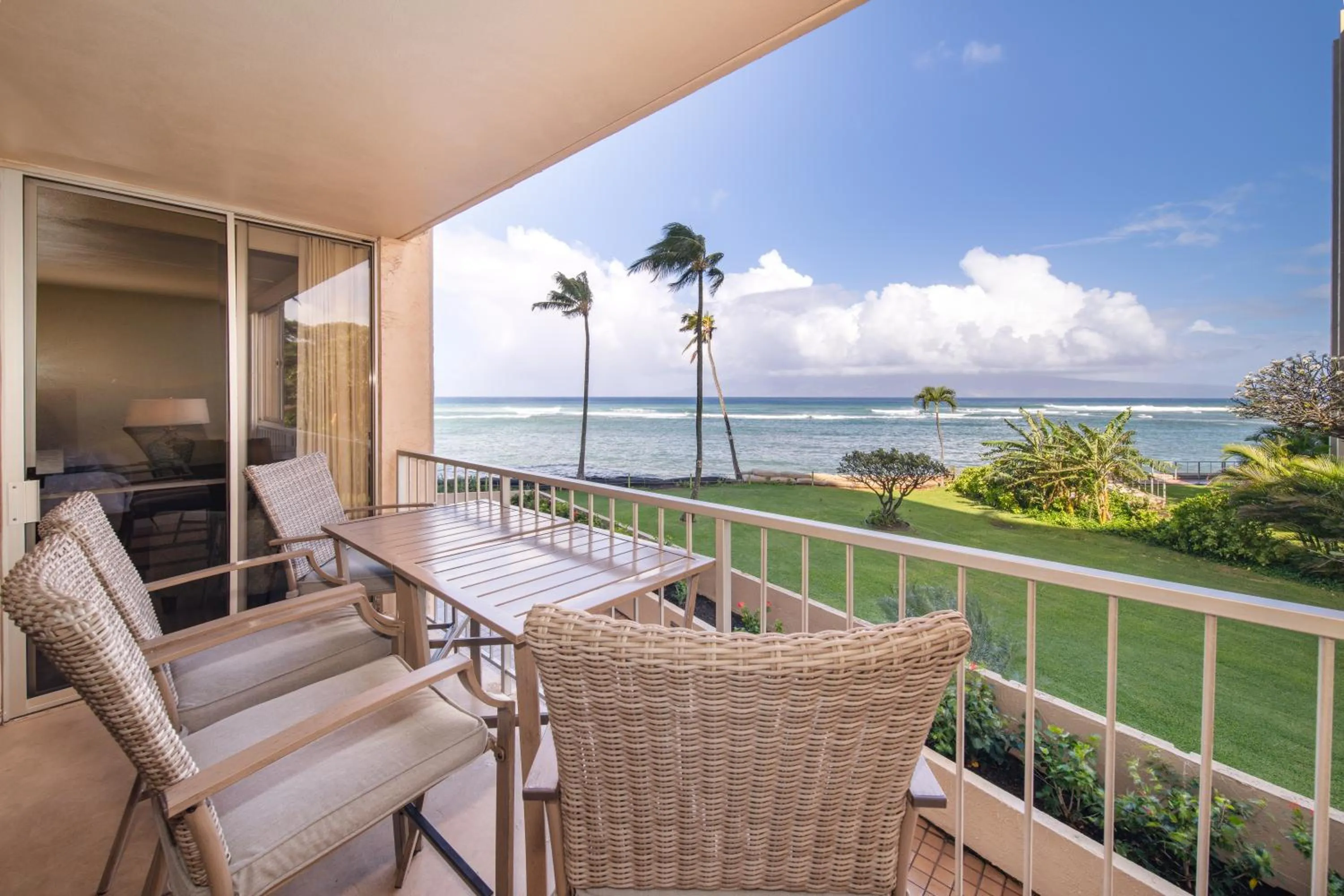 Balcony/Terrace in Royal Kahana Maui by OUTRIGGER - Select Your Unit