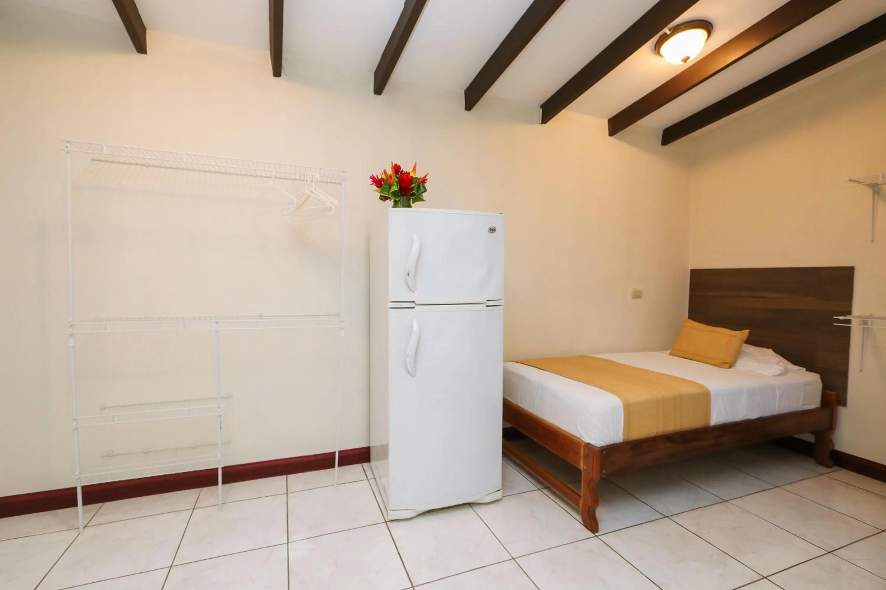 Bed in Hotel Flor Blanca