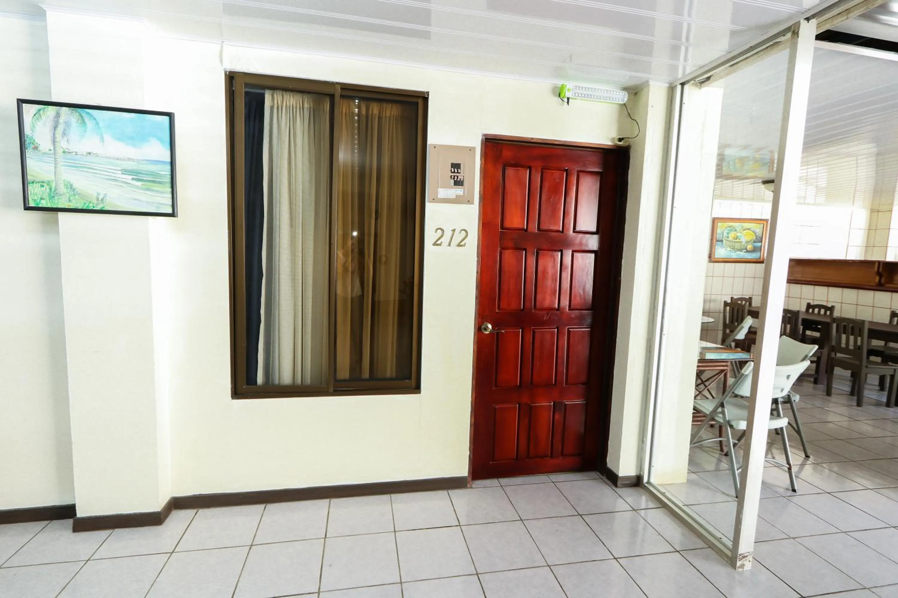 Facade/entrance in Hotel Flor Blanca