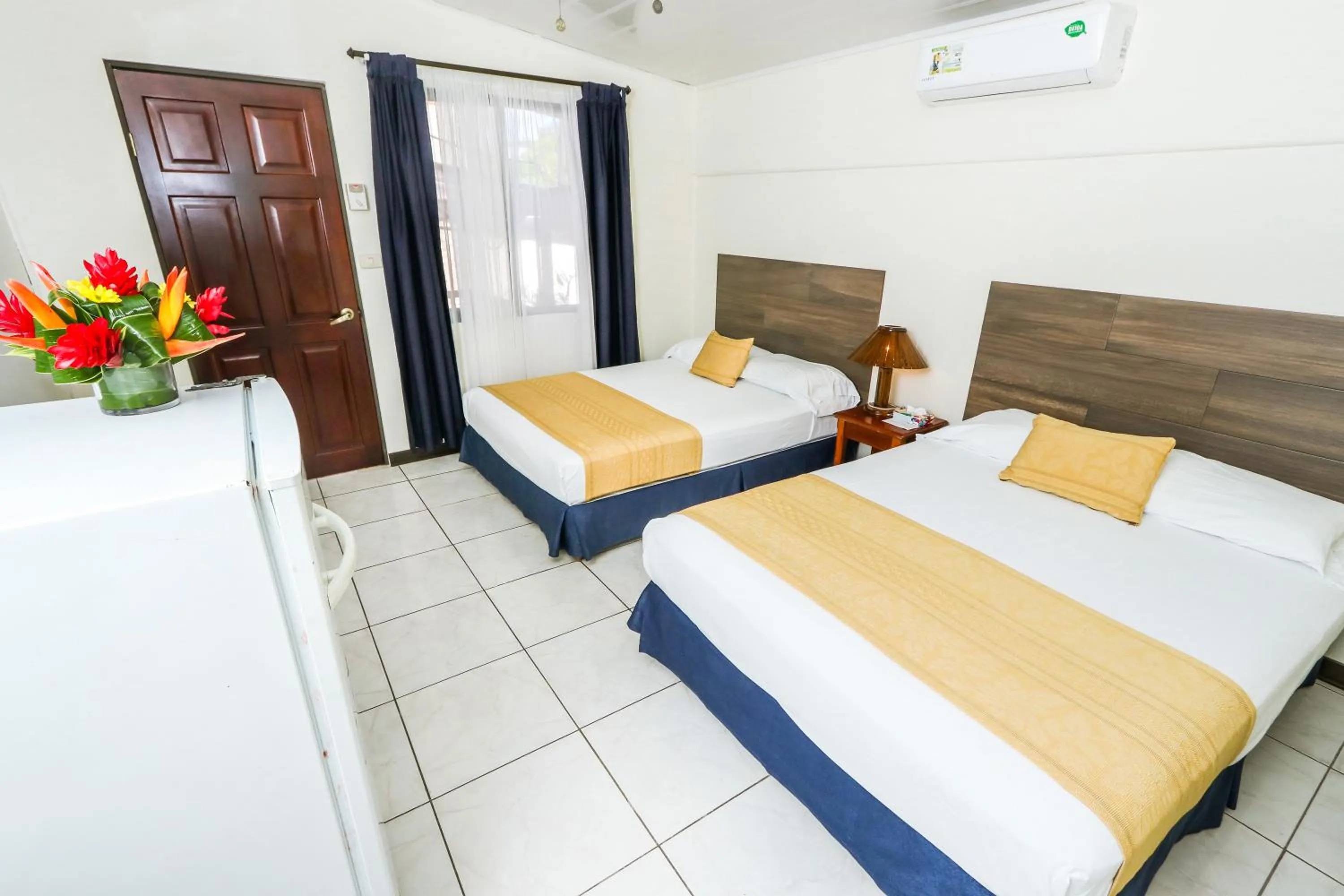 Bed in Hotel Flor Blanca