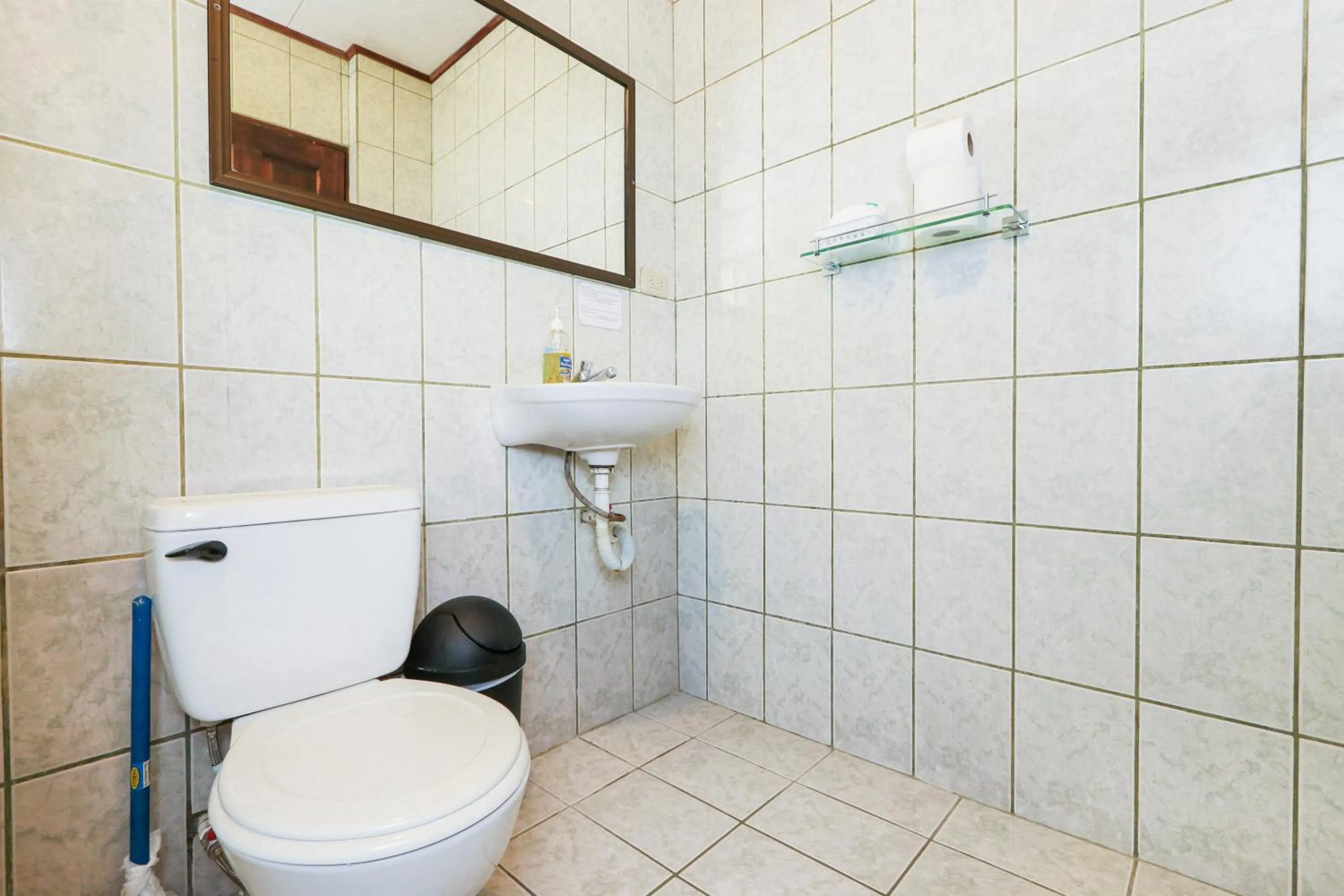 Toilet in Hotel Flor Blanca