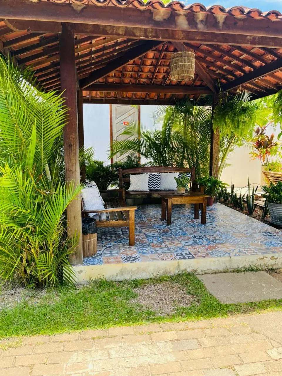 Garden in Pousada Maresia