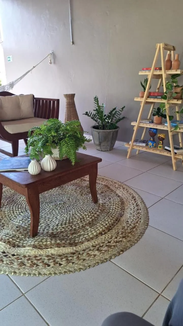Seating area in Pousada Maresia
