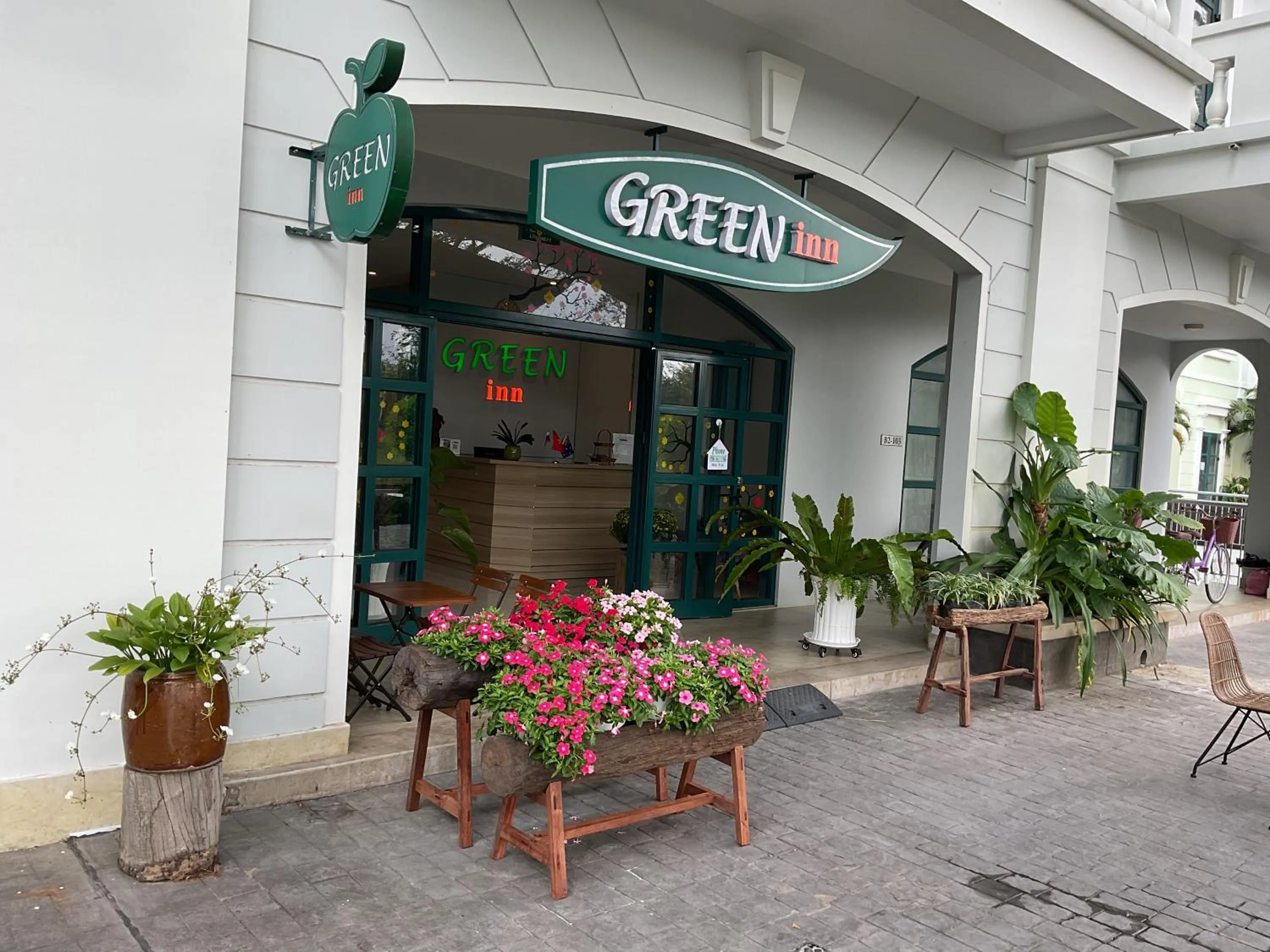 Property building in Green Inn Phu Quoc Hotel