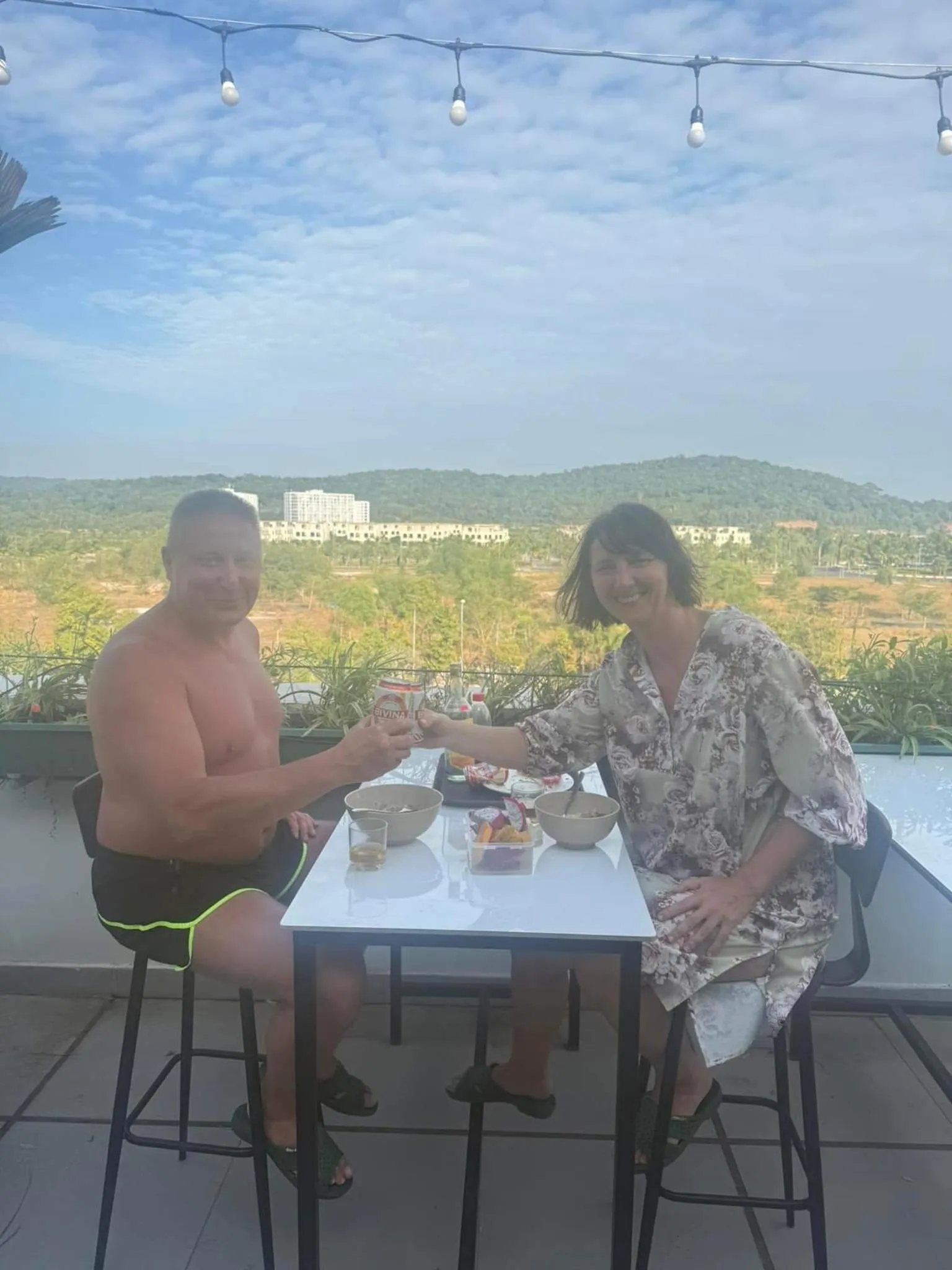 Balcony/Terrace in Green Inn Phu Quoc Hotel