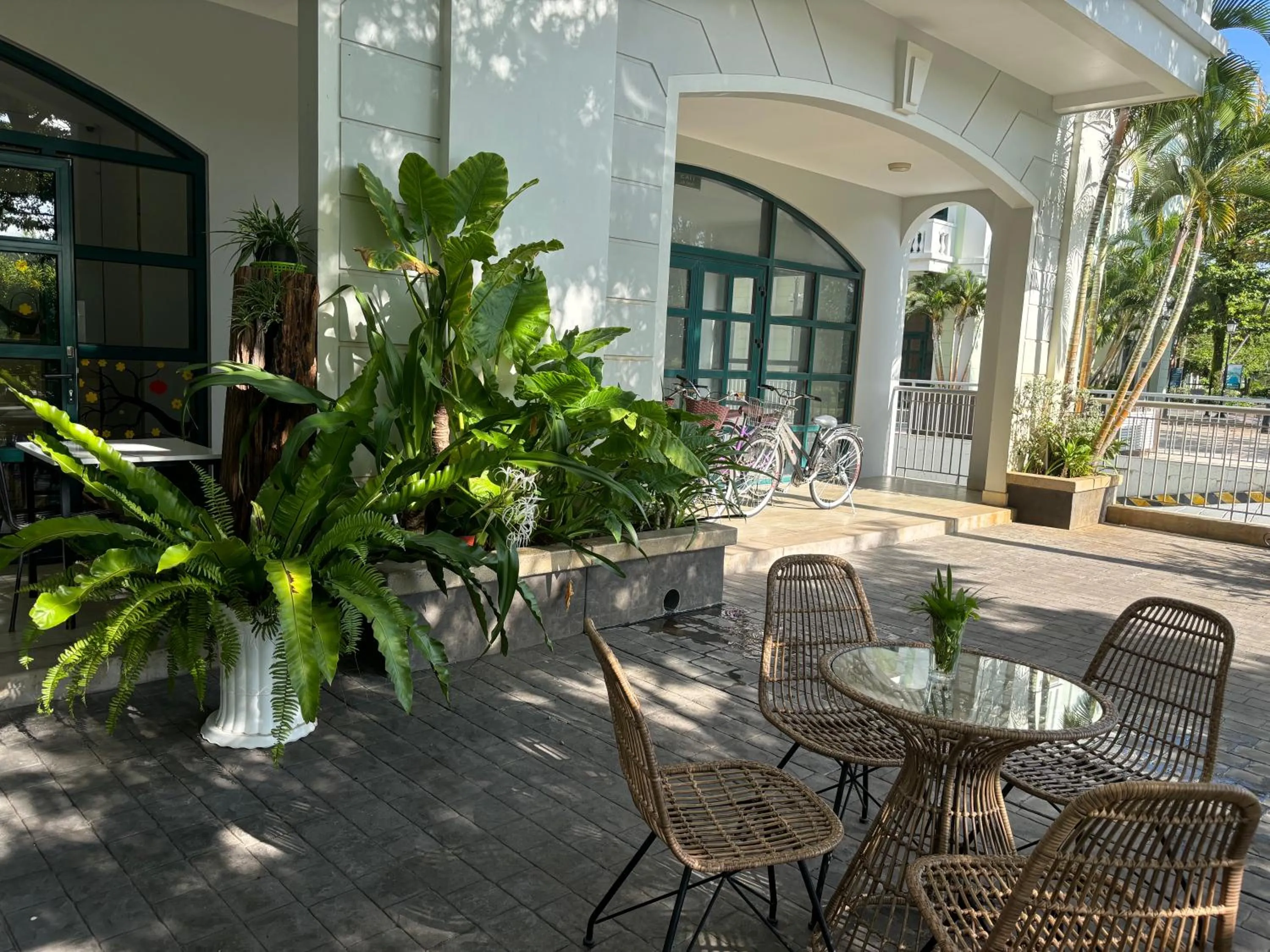 Patio in Green Inn Phu Quoc Hotel