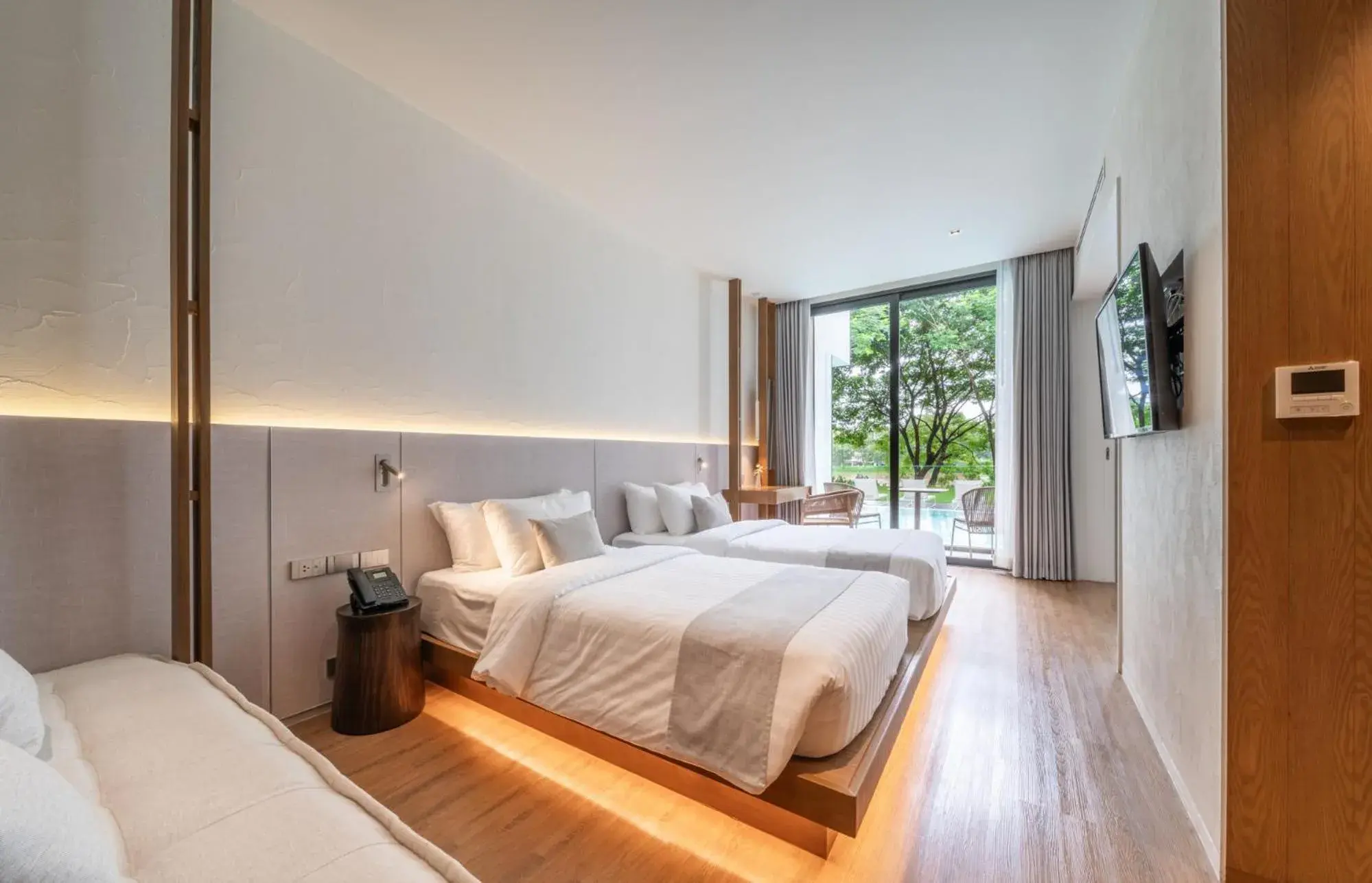 Deluxe Double or Twin Room with Pool Access in Riva Vista Riverfront Resort Chiang Rai Deluxe Double or Twin Room with Pool Access in Riva Vista Riverfront Resort Chiang Rai