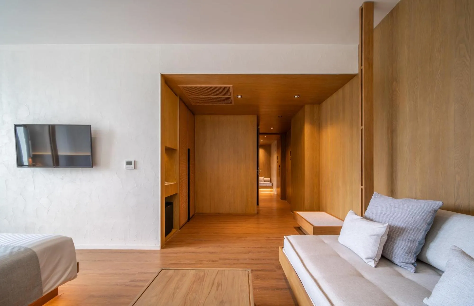 Bed in Riva Vista Riverfront Resort Chiang Rai