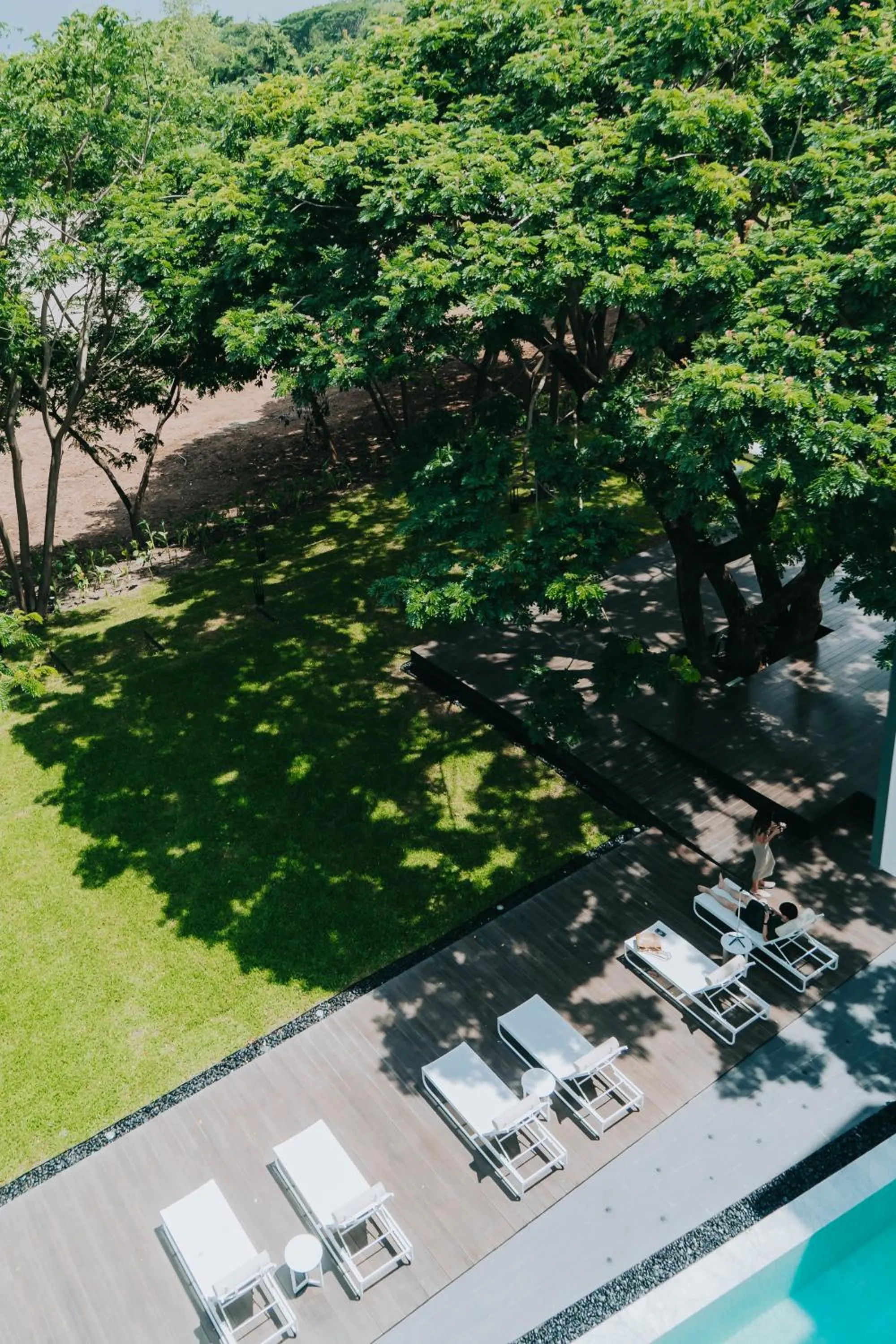 Garden view in Riva Vista Riverfront Resort Chiang Rai