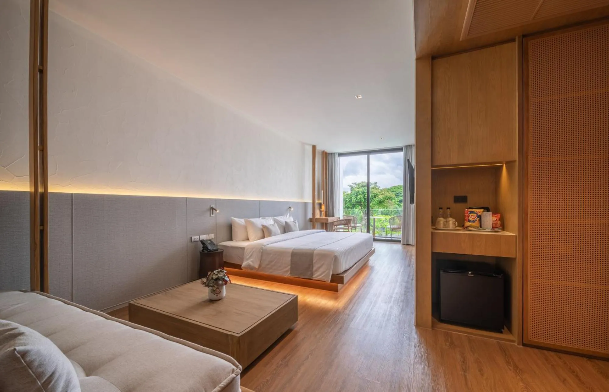 Bed in Riva Vista Riverfront Resort Chiang Rai