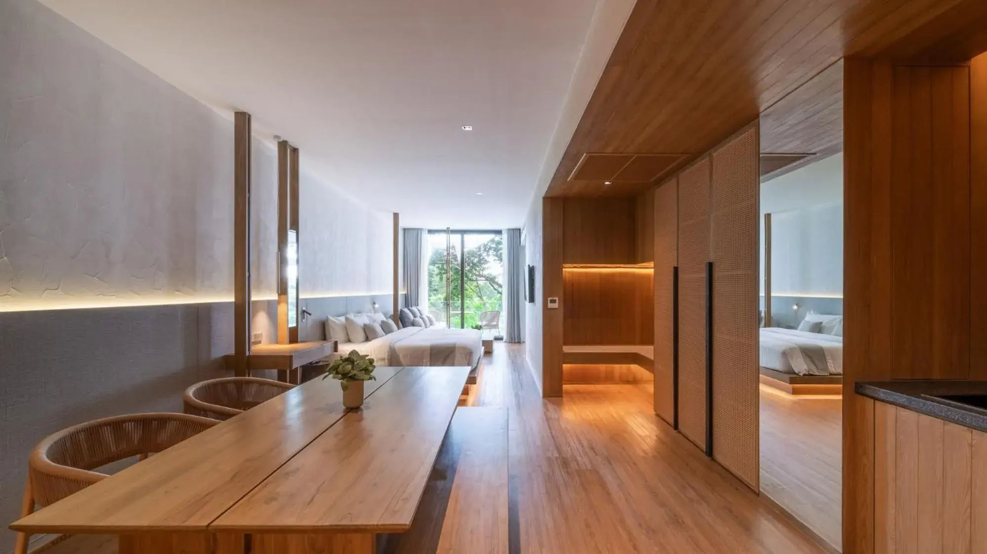 Grand Corner Room with Pool View in Riva Vista Riverfront Resort Chiang Rai Grand Corner Room with Pool View in Riva Vista Riverfront Resort Chiang Rai