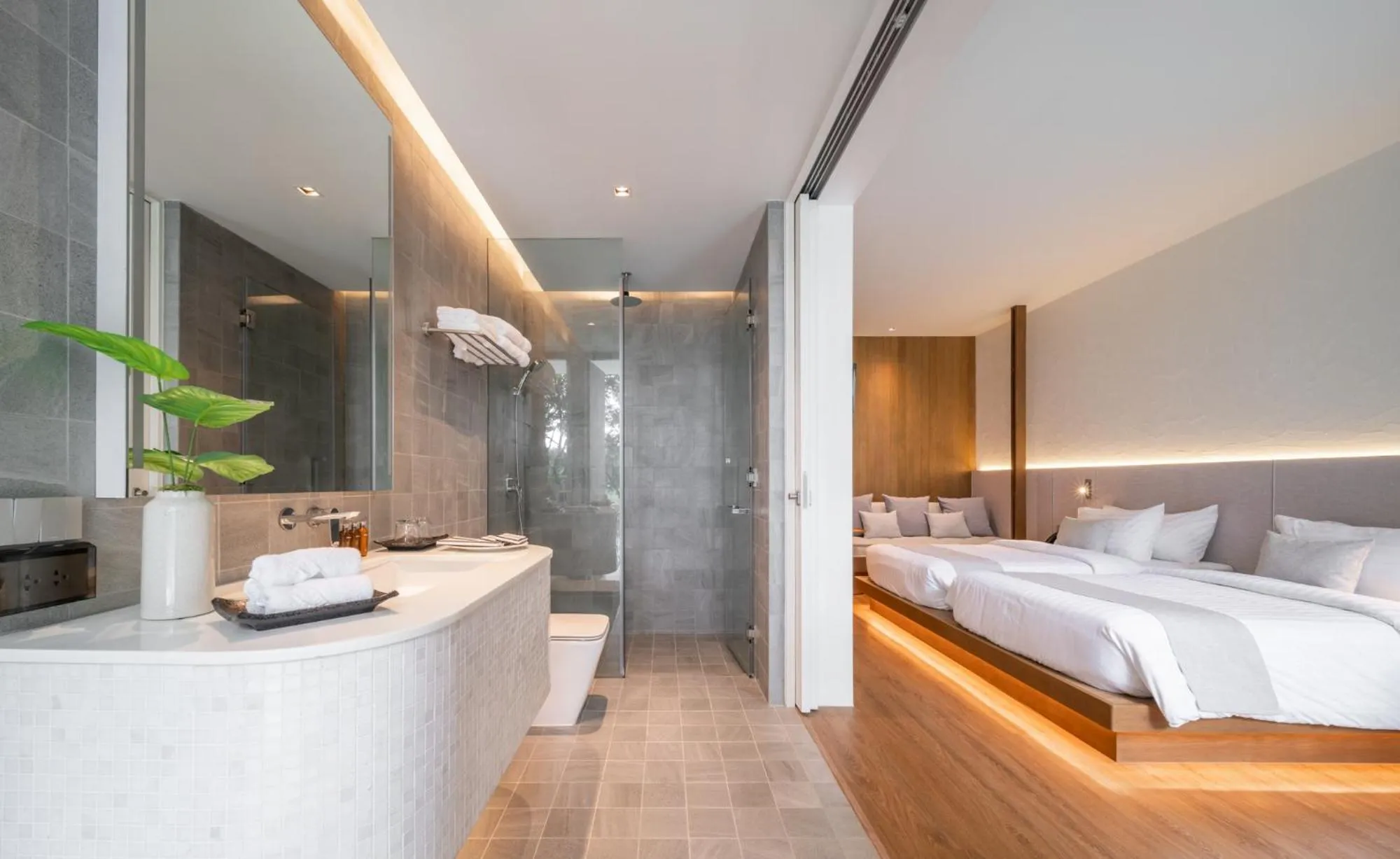 Bed in Riva Vista Riverfront Resort Chiang Rai