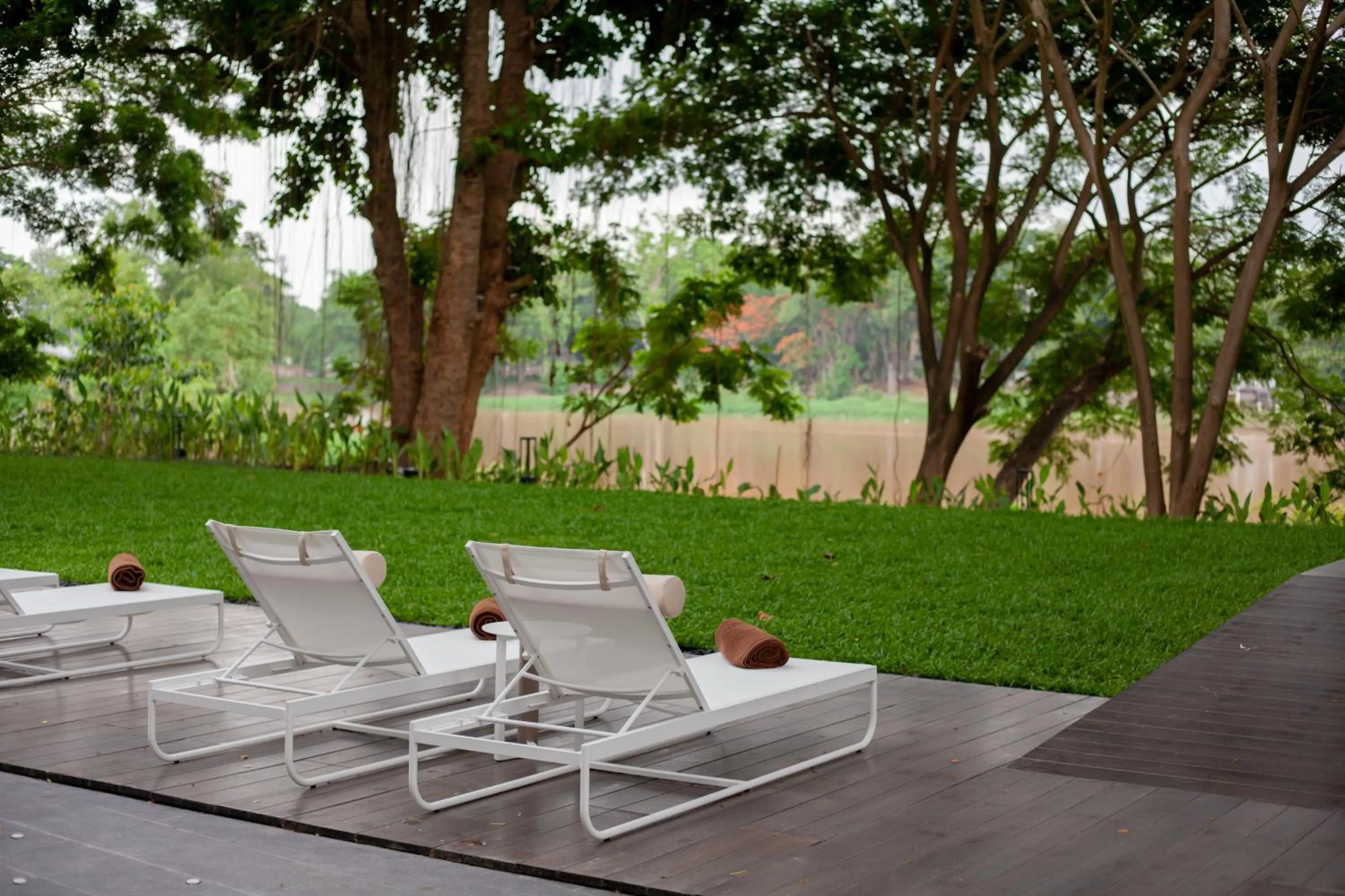 Natural landscape in Riva Vista Riverfront Resort Chiang Rai