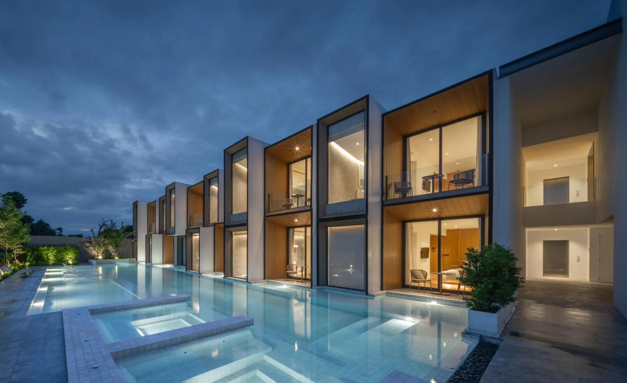 Swimming pool in Riva Vista Riverfront Resort Chiang Rai