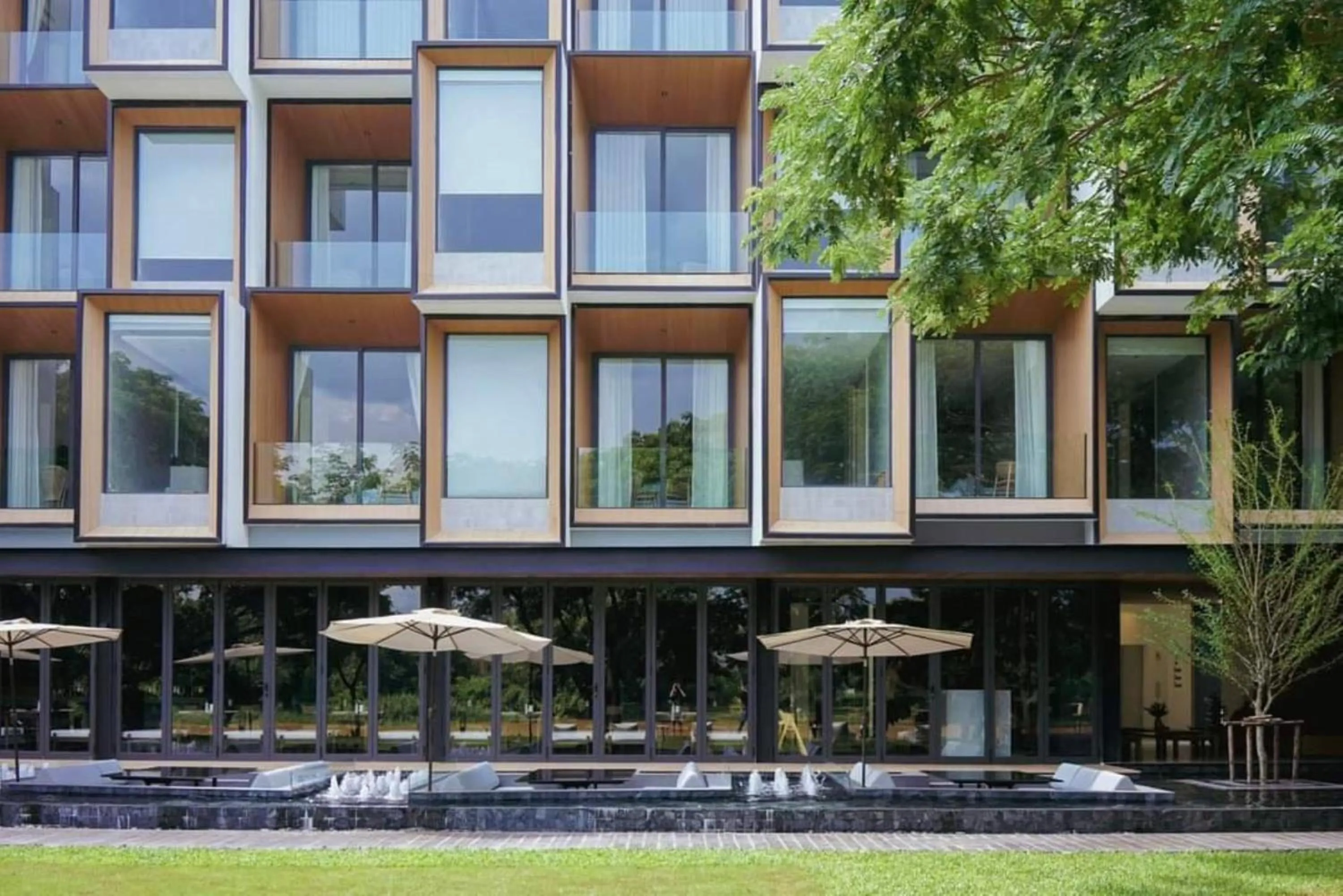 Property building in Riva Vista Riverfront Resort Chiang Rai