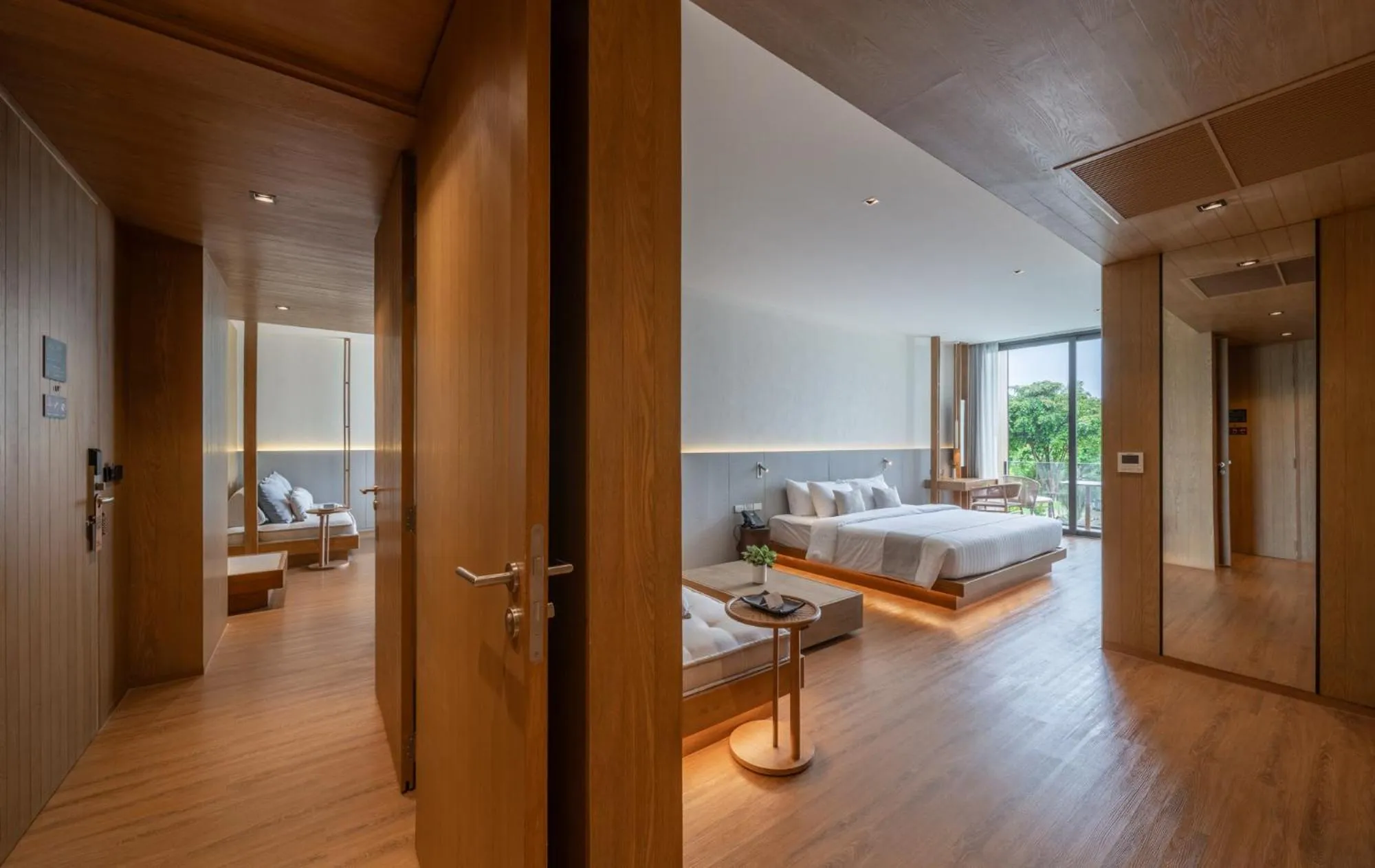 Bed in Riva Vista Riverfront Resort Chiang Rai