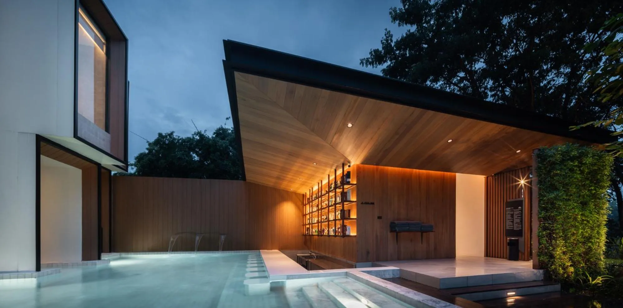 Swimming pool in Riva Vista Riverfront Resort Chiang Rai