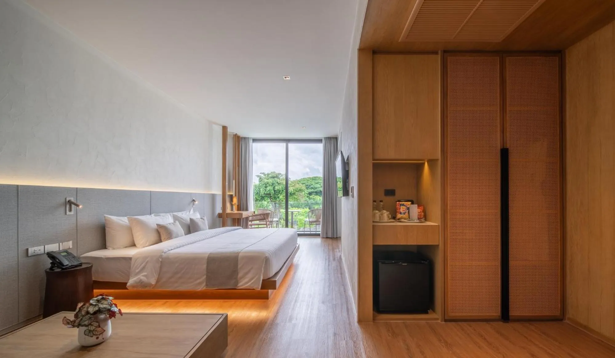 Bed in Riva Vista Riverfront Resort Chiang Rai