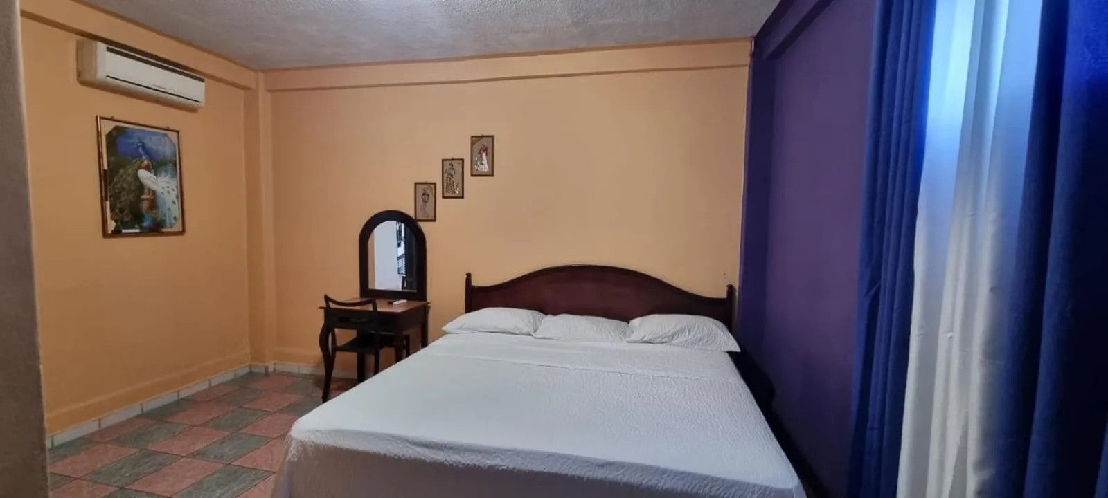 Bed in Hotel Los Andes Tegucigalpa