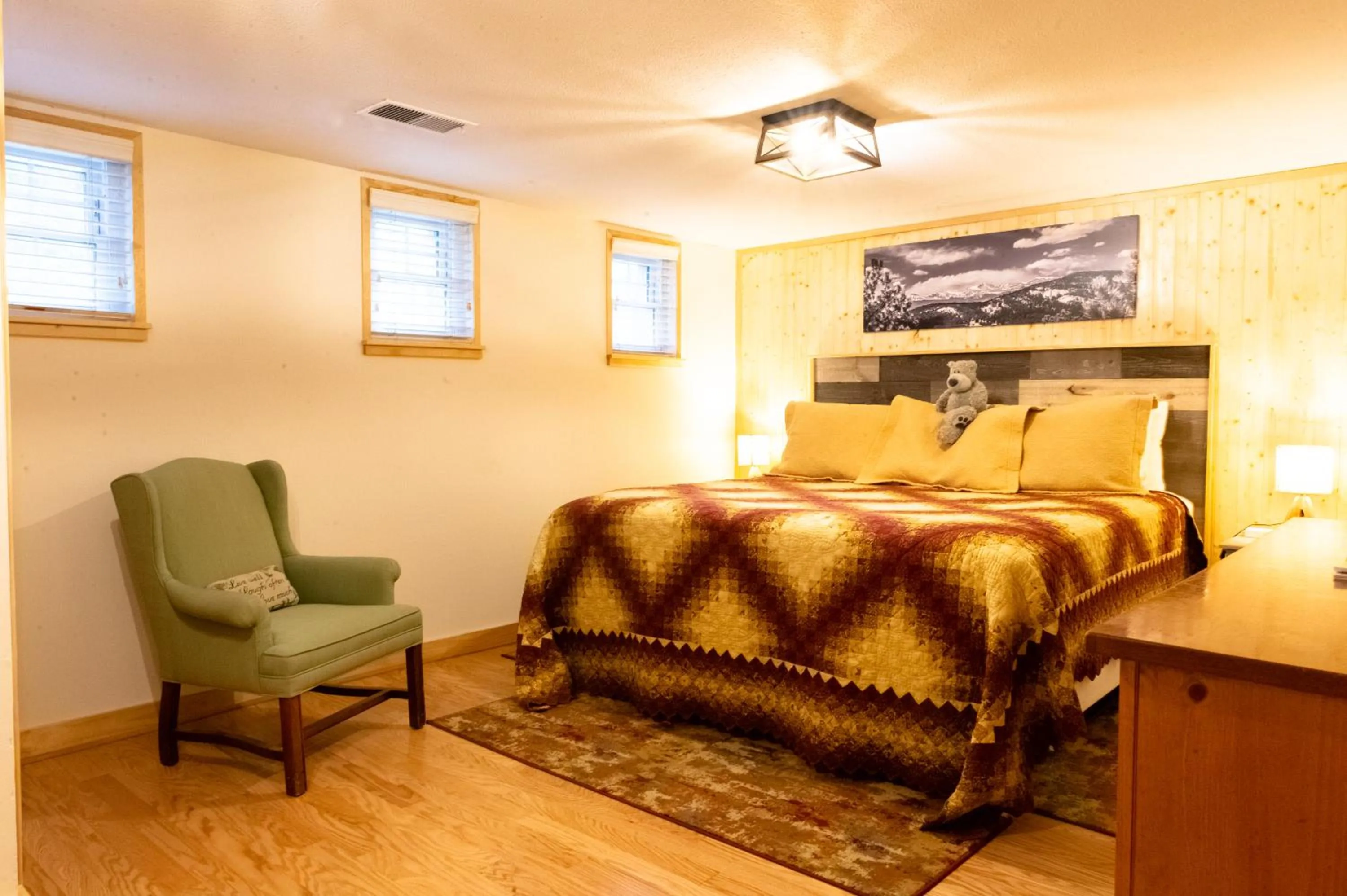 Bed in Alpen Way Chalet Mountain Lodge