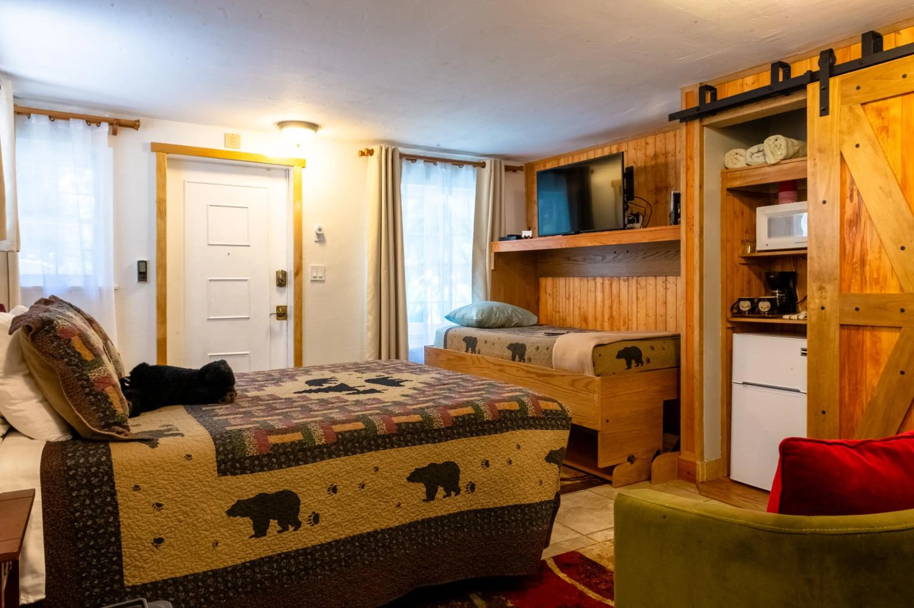 Bed in Alpen Way Chalet Mountain Lodge