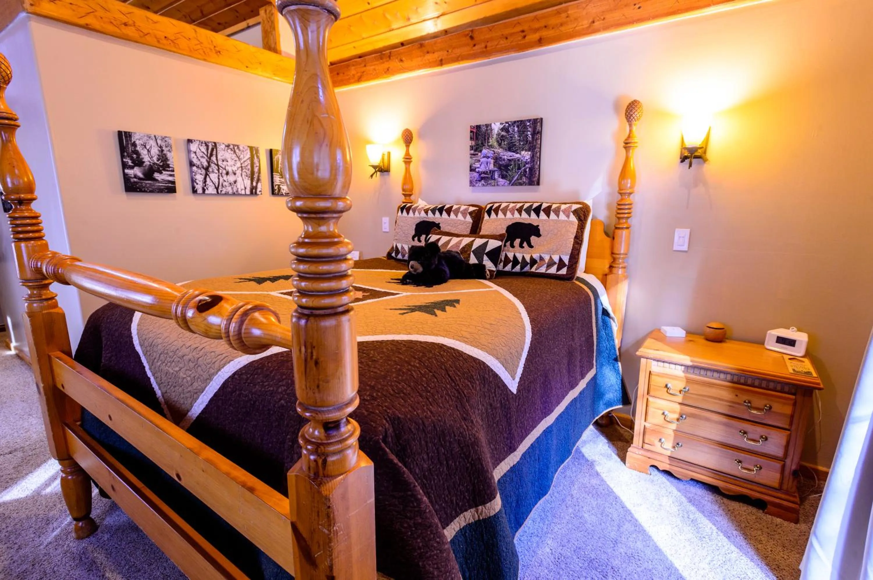 Bed in Alpen Way Chalet Mountain Lodge