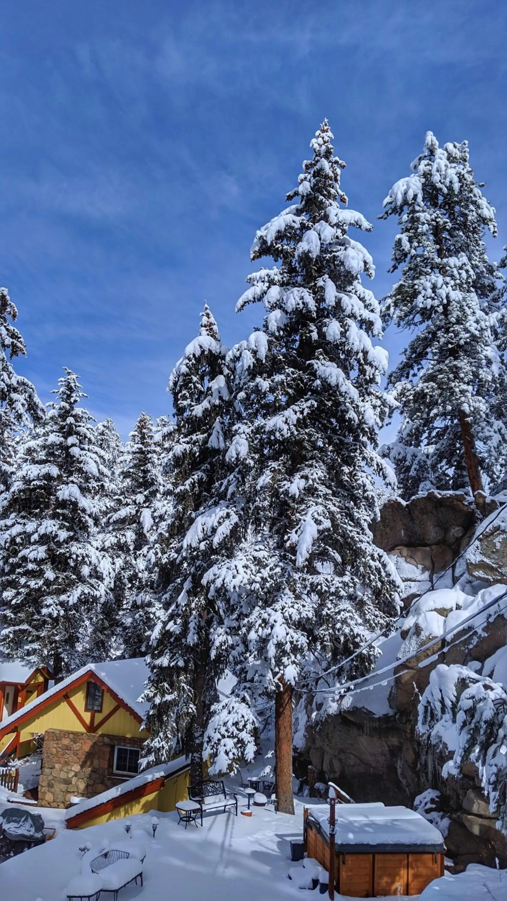 Winter in Alpen Way Chalet Mountain Lodge