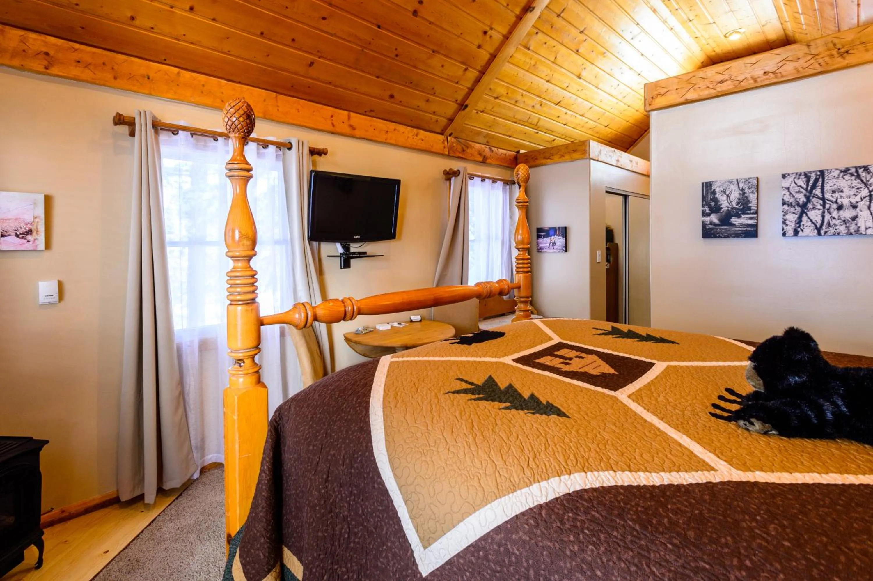 Bed in Alpen Way Chalet Mountain Lodge