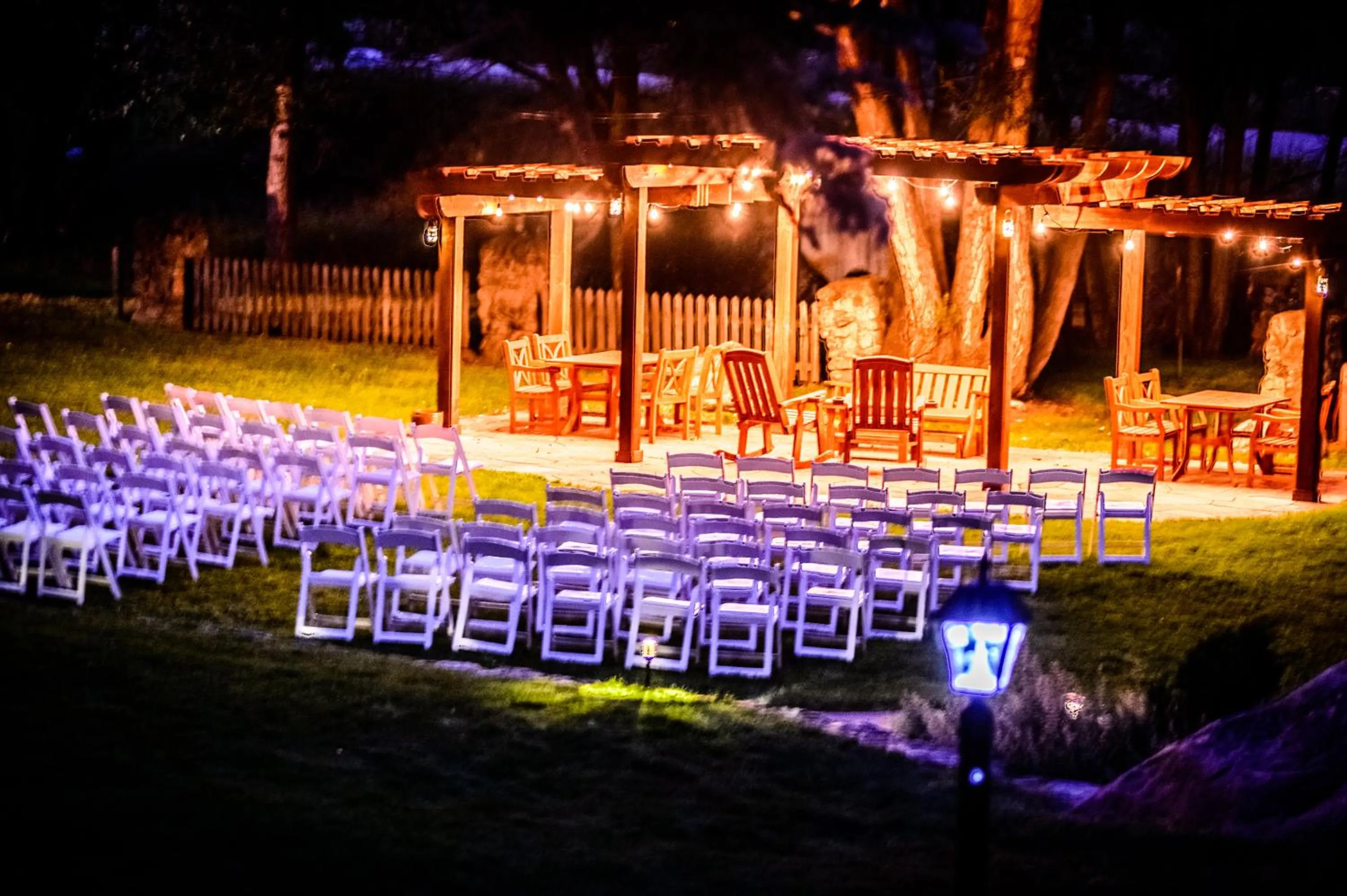 Patio in Alpen Way Chalet Mountain Lodge