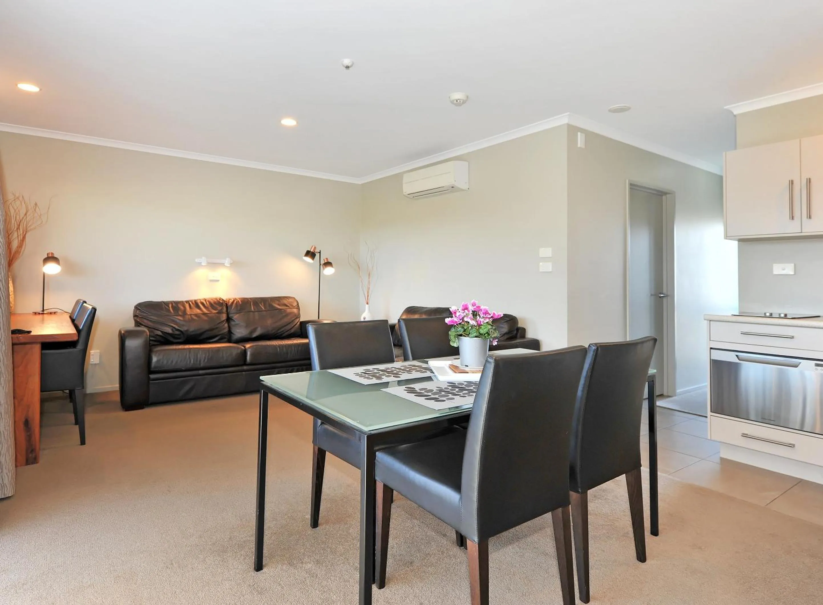 Living room in Mohua Motels