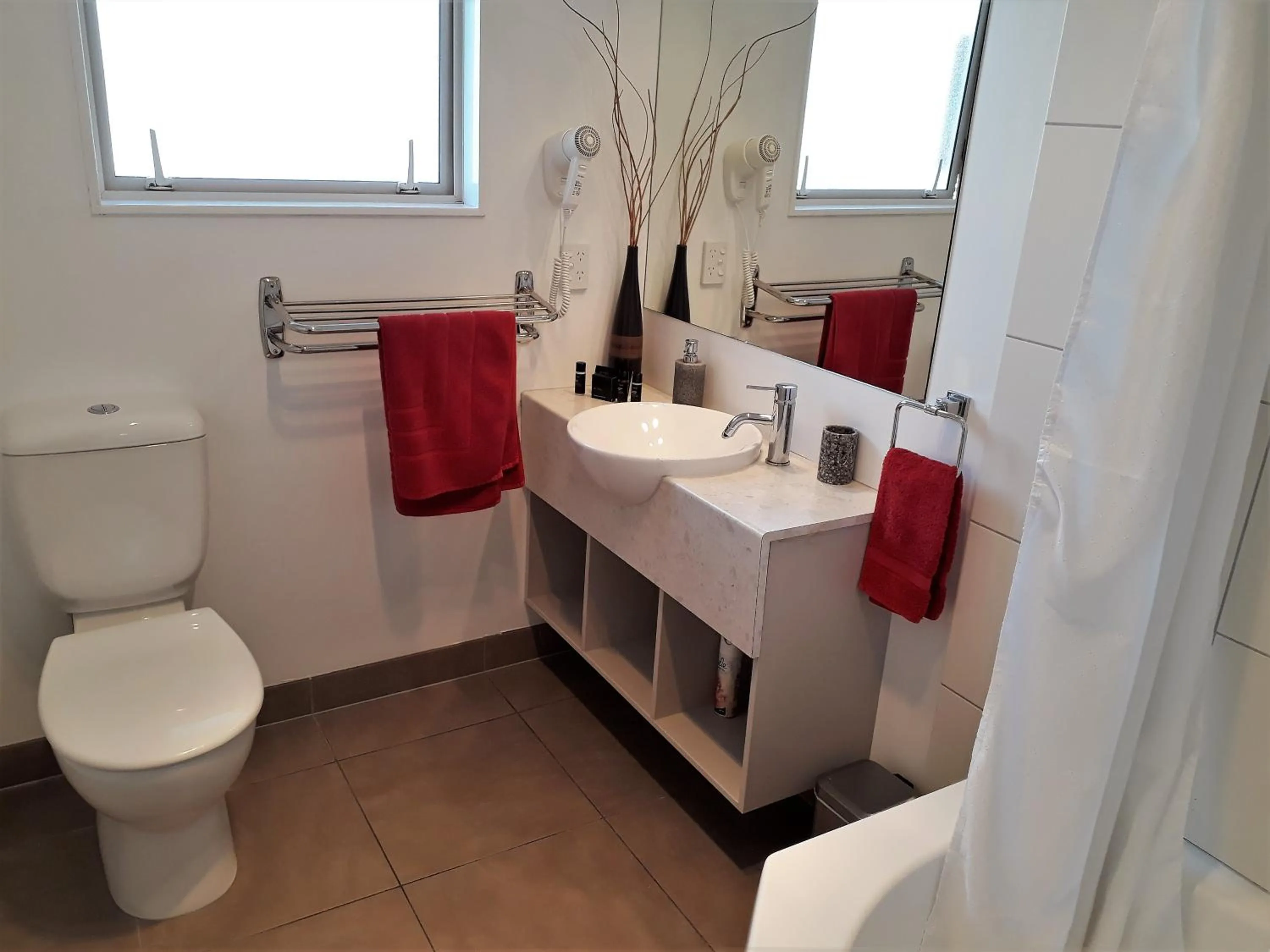 Bathroom in Mohua Motels