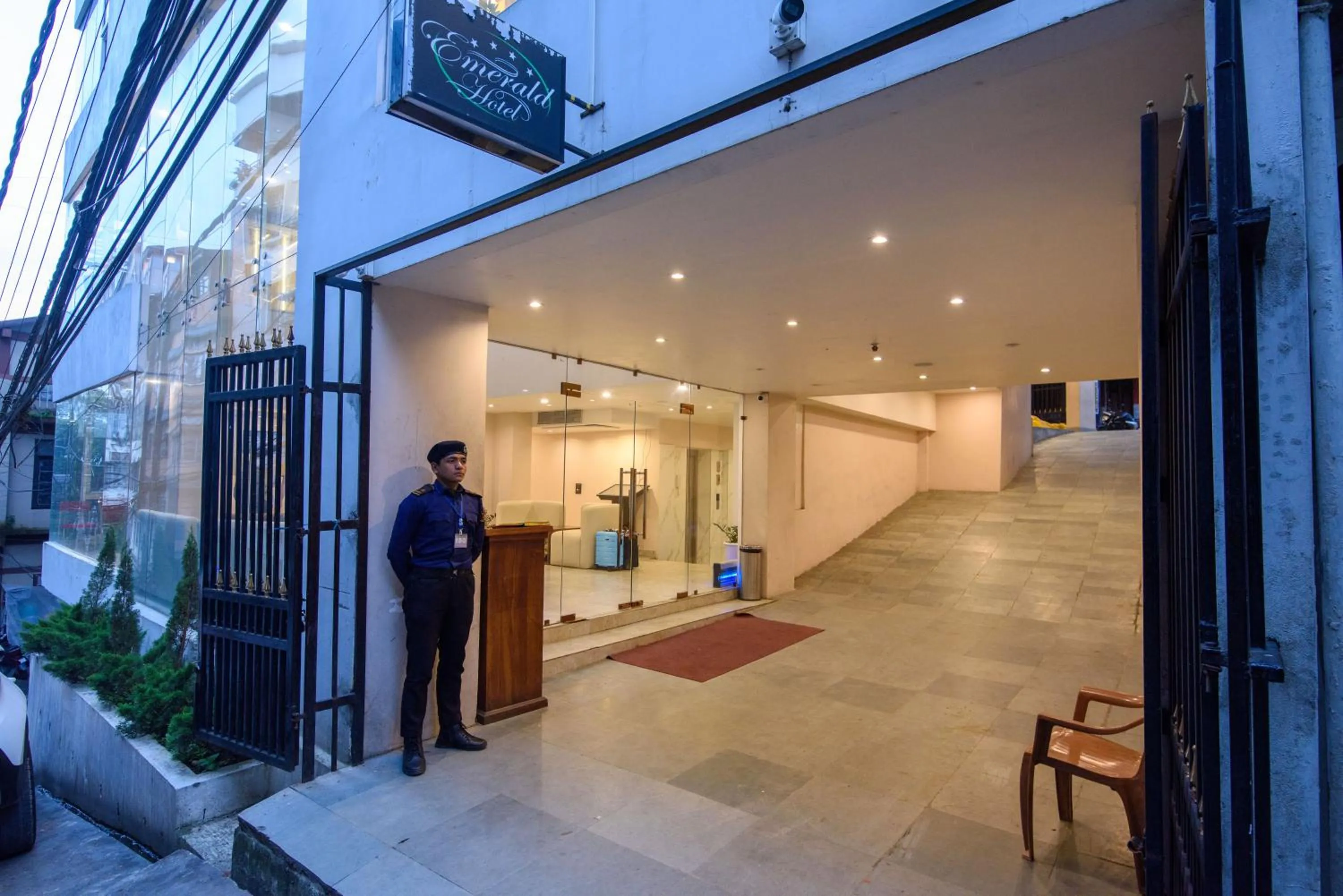 Facade/entrance in Emerald Hotel