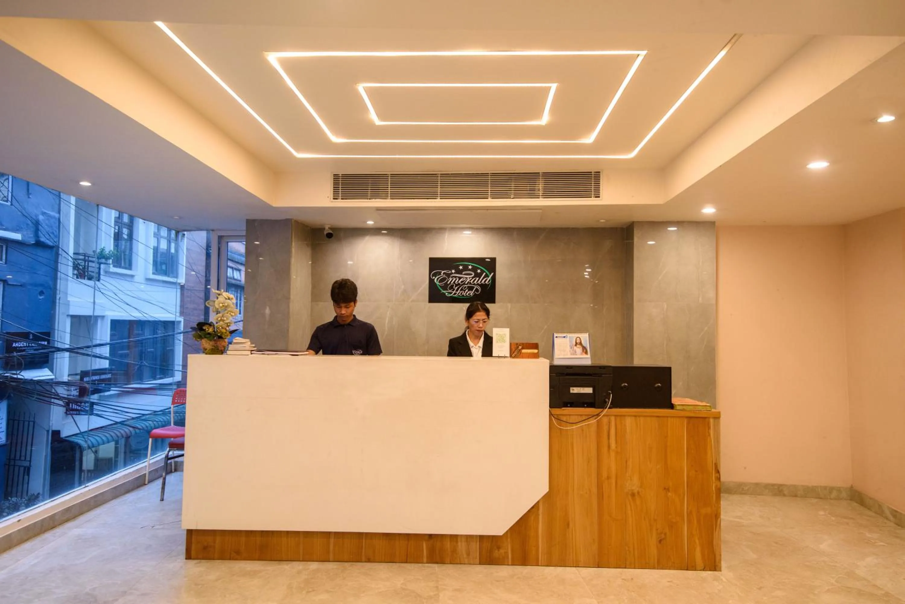 Lobby or reception in Emerald Hotel